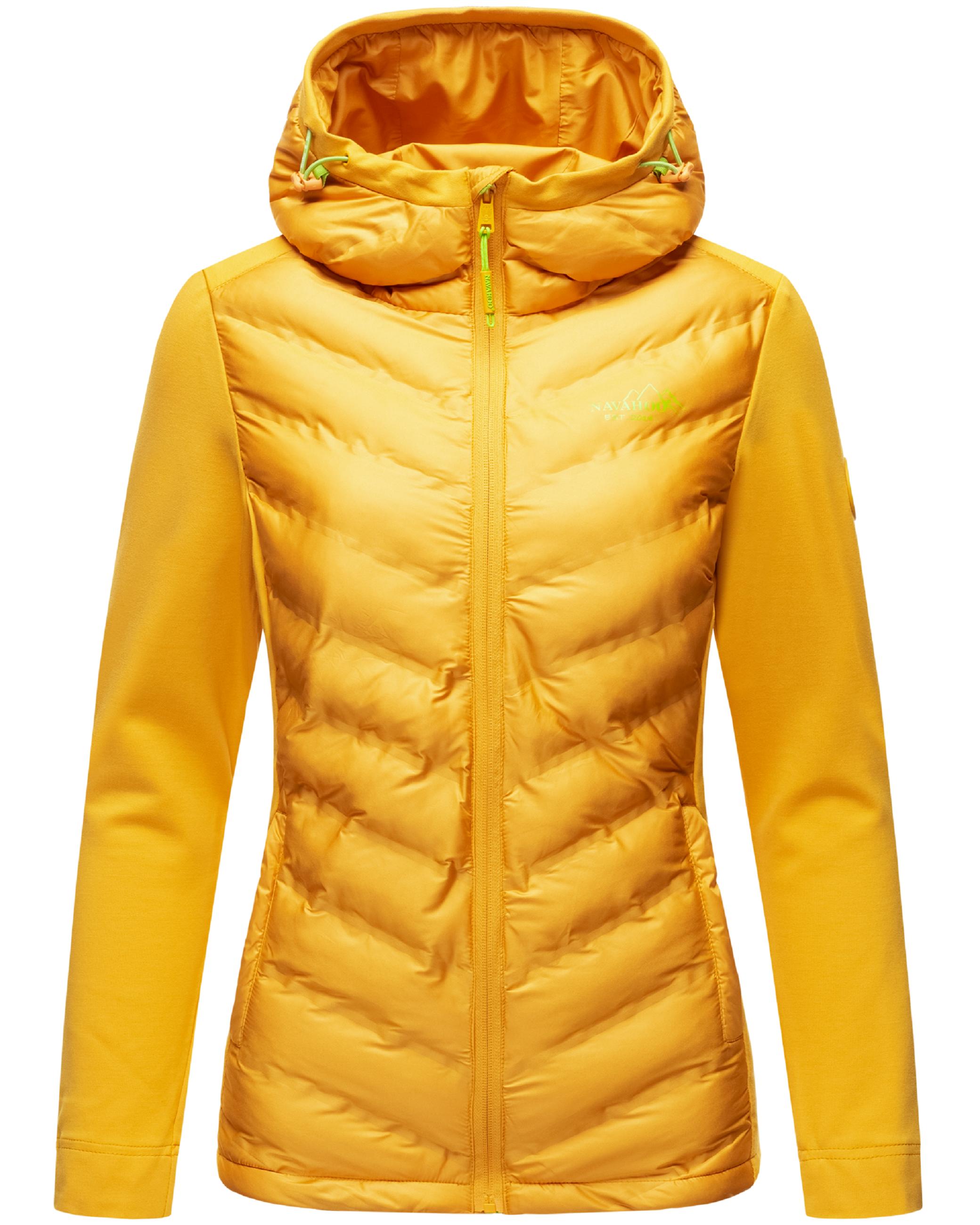 Leichte Steppjacke mit Kapuze "Nimm Mich Mit" Yellow