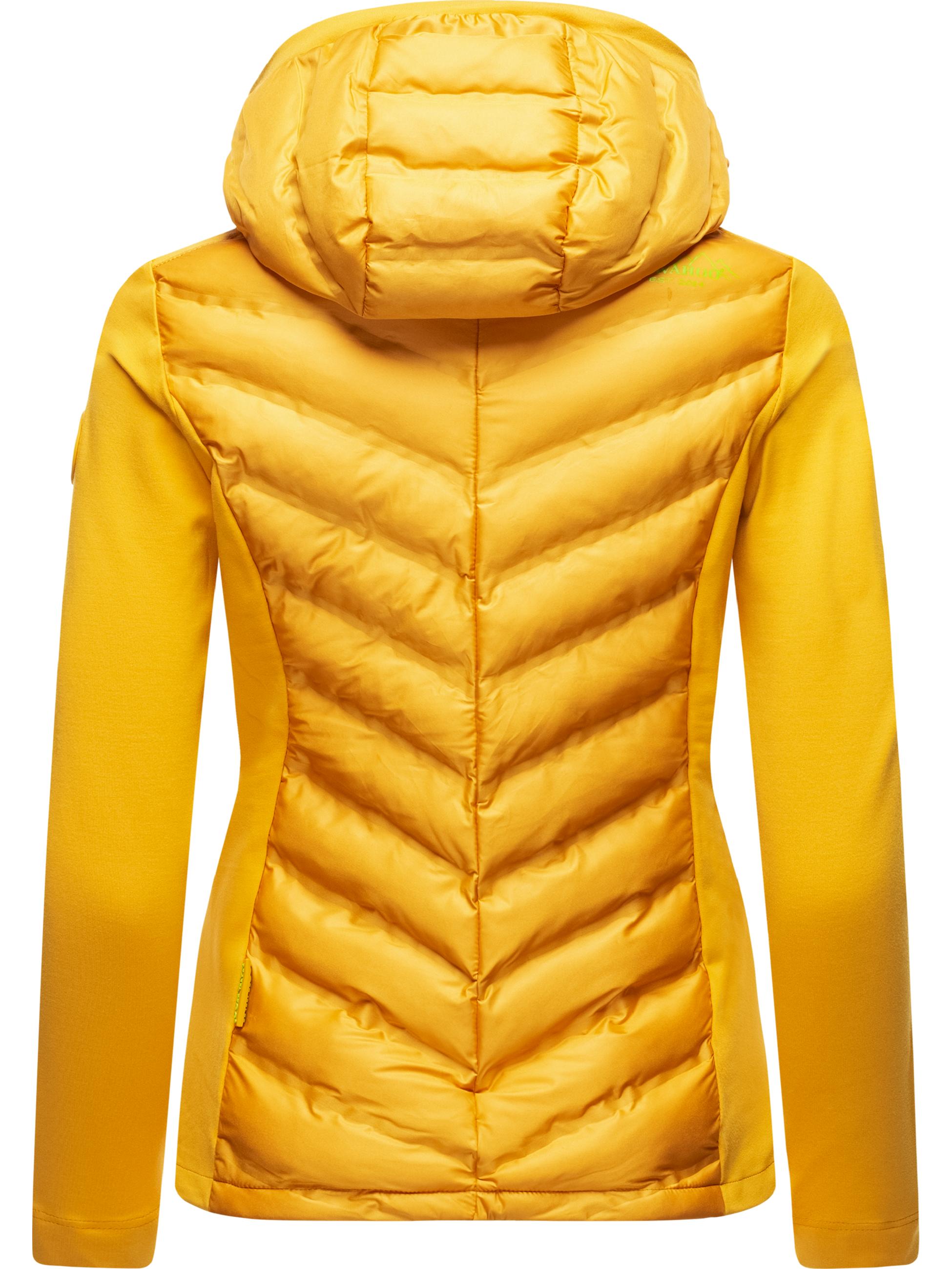 Leichte Steppjacke mit Kapuze "Nimm Mich Mit" Yellow