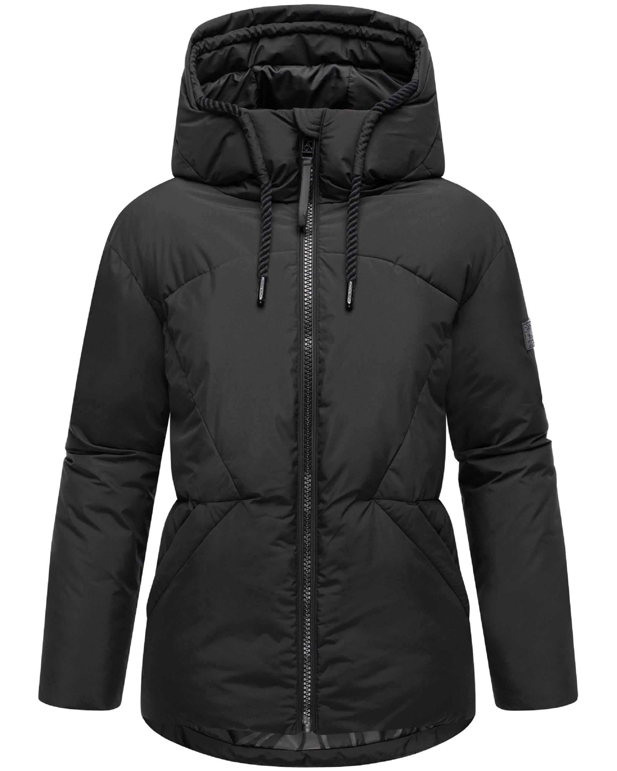 Winterjacke mit Kapuze "Pastellzauber 14" Black
