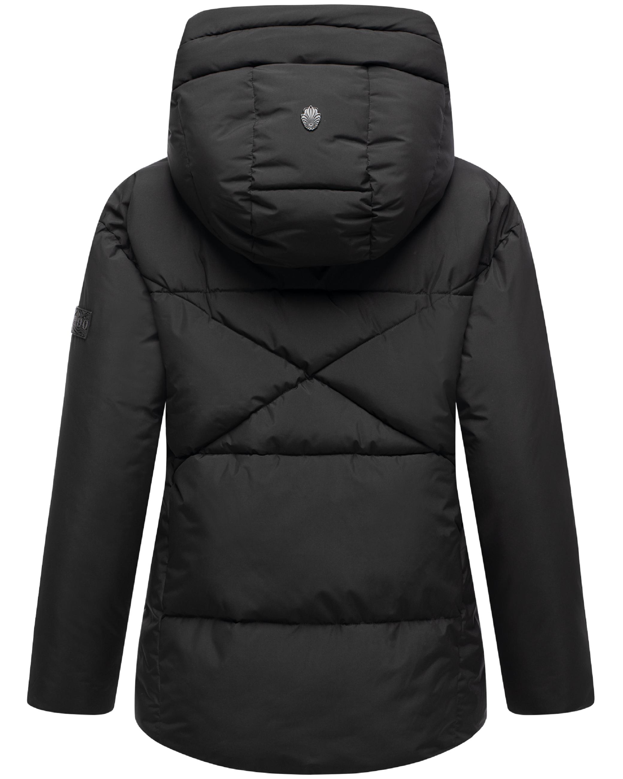 Winterjacke mit Kapuze "Pastellzauber 14" Black