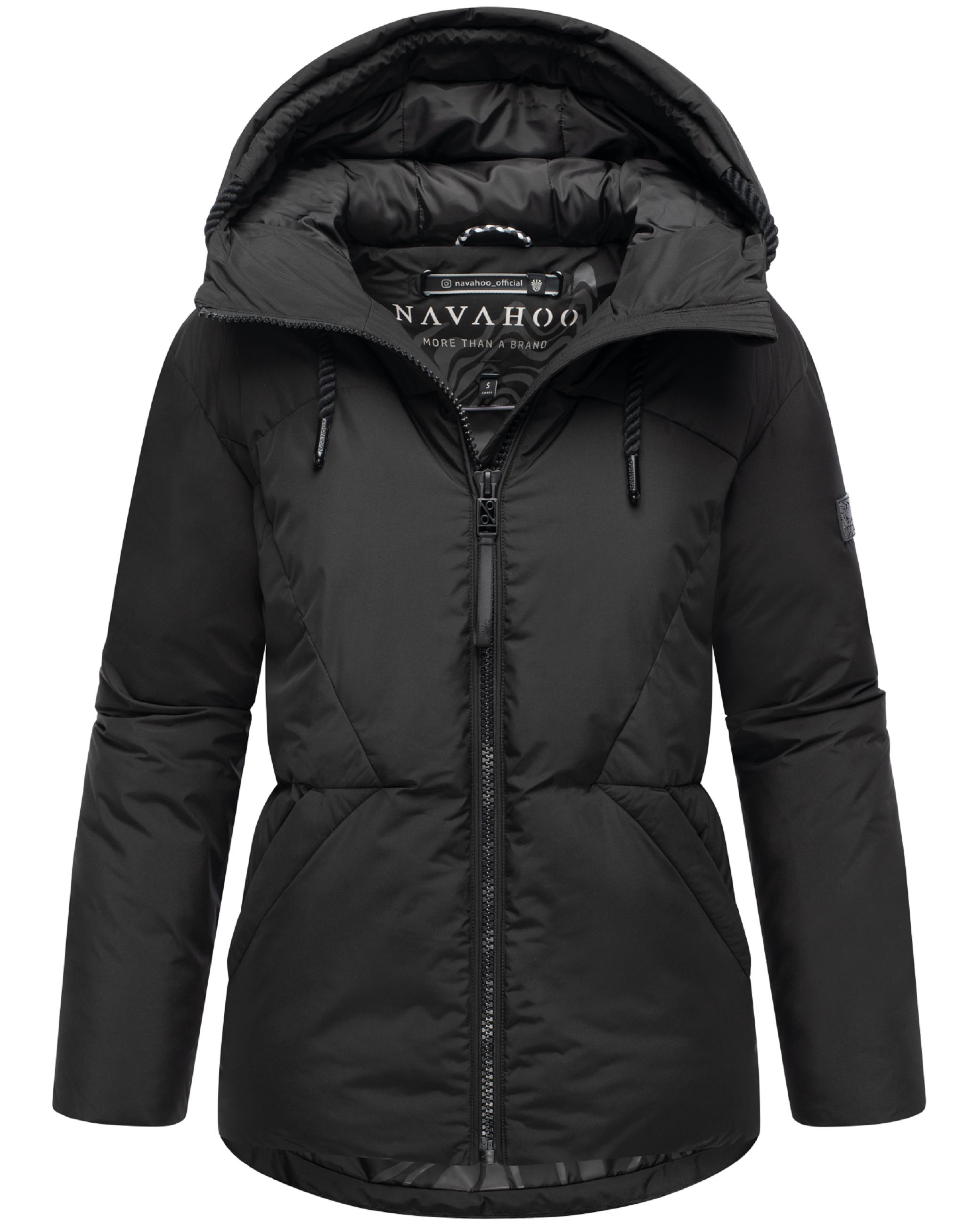 Winterjacke mit Kapuze "Pastellzauber 14" Black