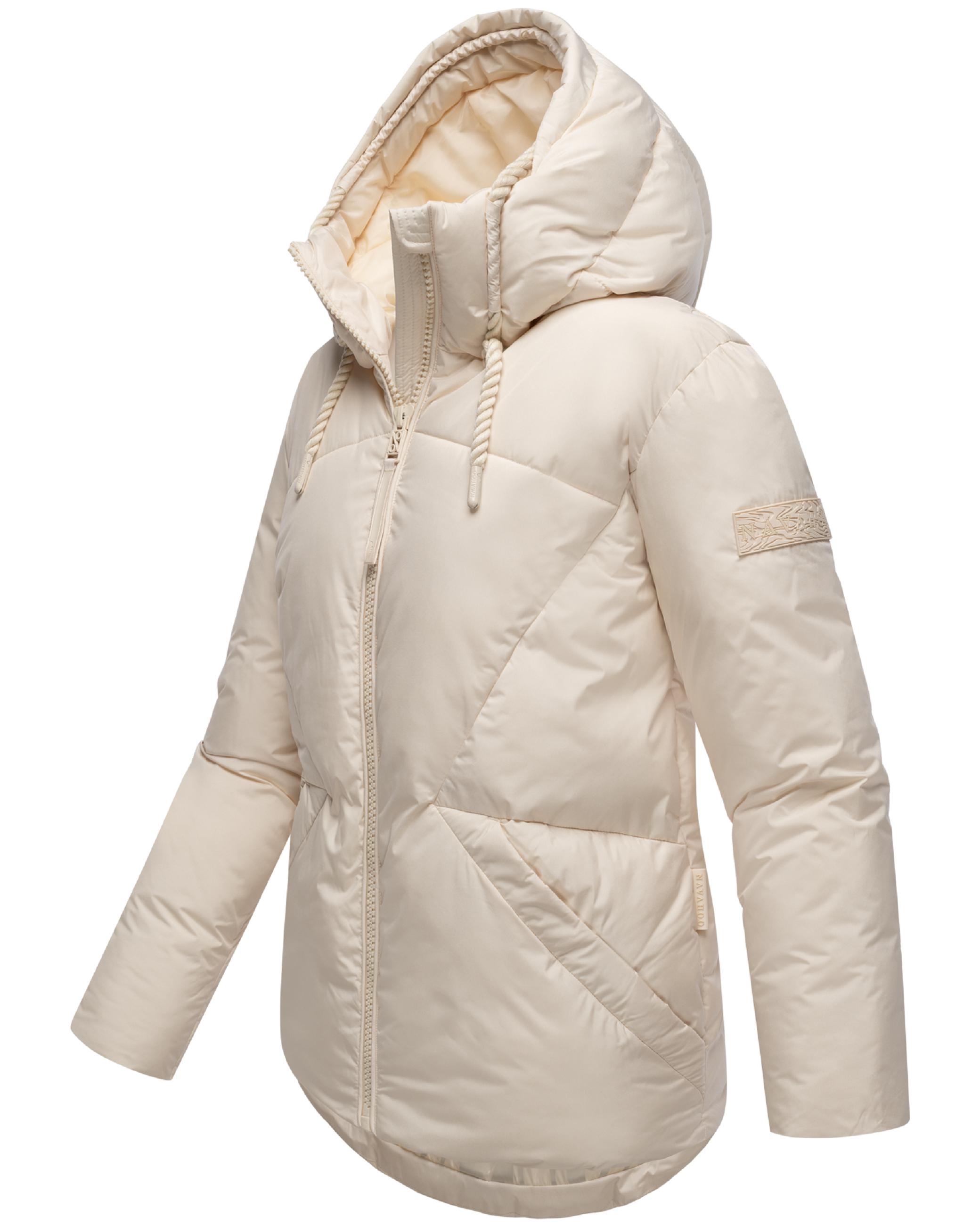 Winterjacke mit Kapuze "Pastellzauber 14" Cream