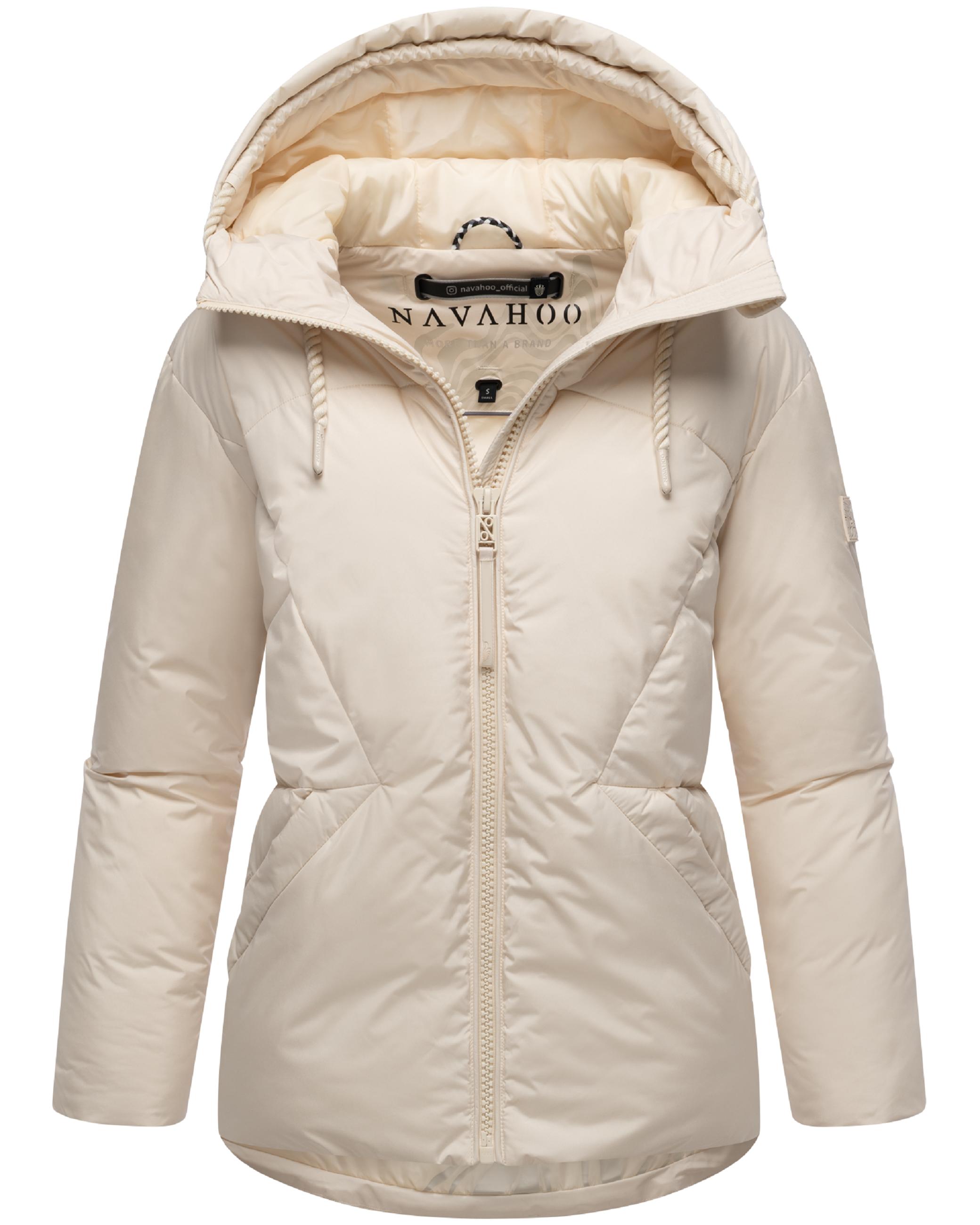 Winterjacke mit Kapuze "Pastellzauber 14" Cream