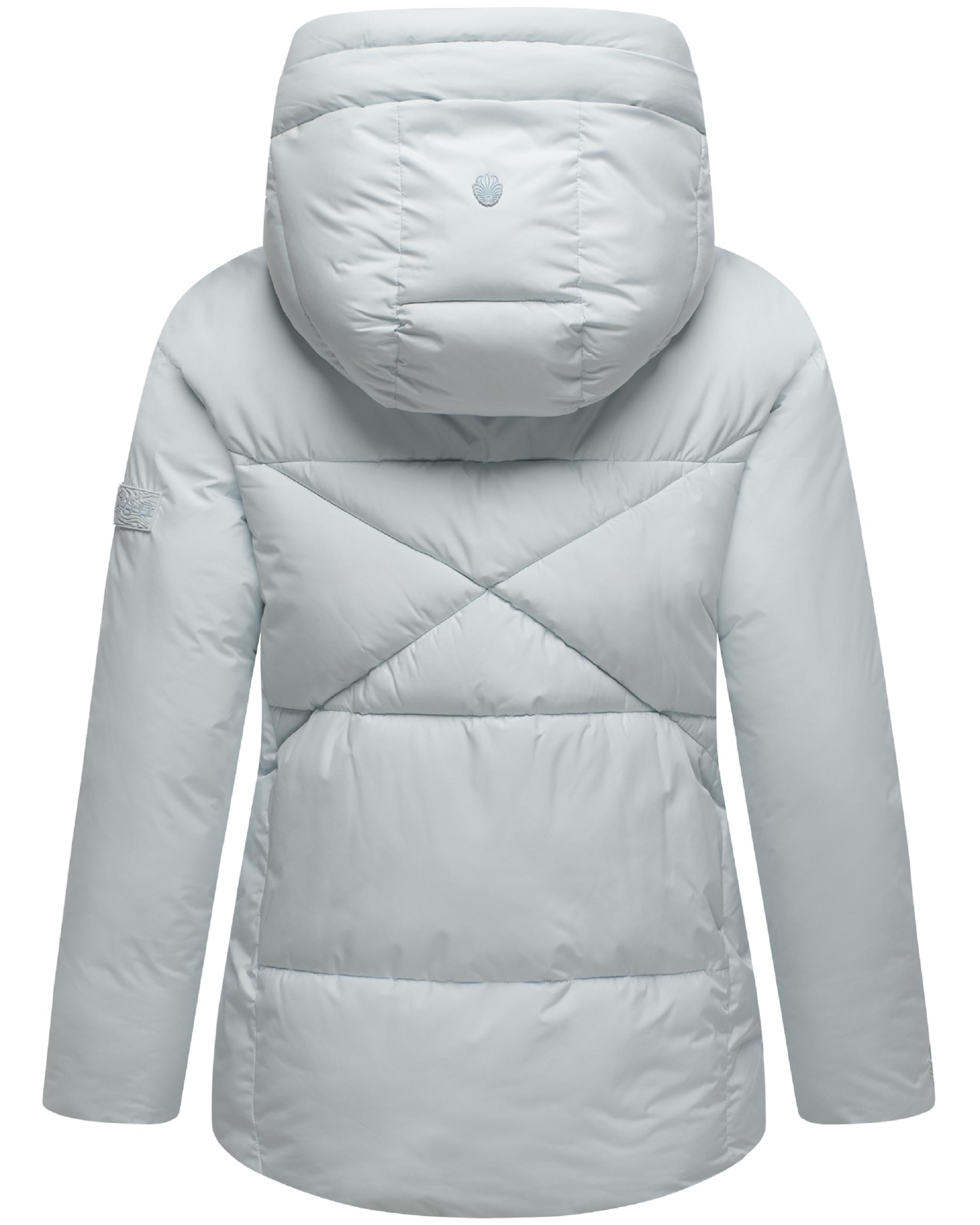 Winterjacke mit Kapuze "Pastellzauber 14" Ice Blue