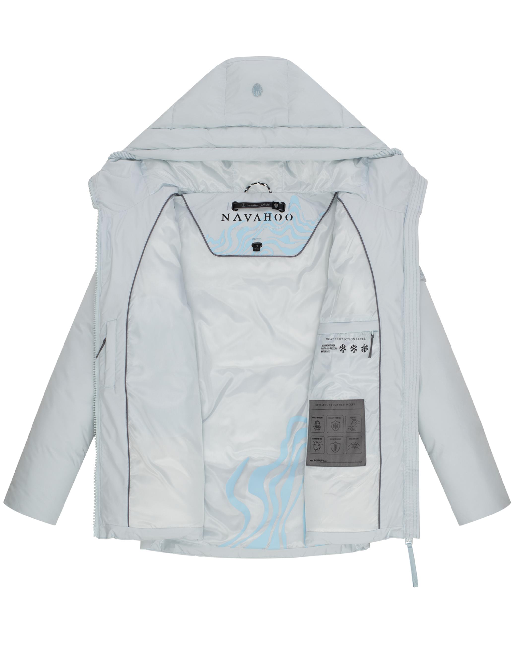 Winterjacke mit Kapuze "Pastellzauber 14" Ice Blue