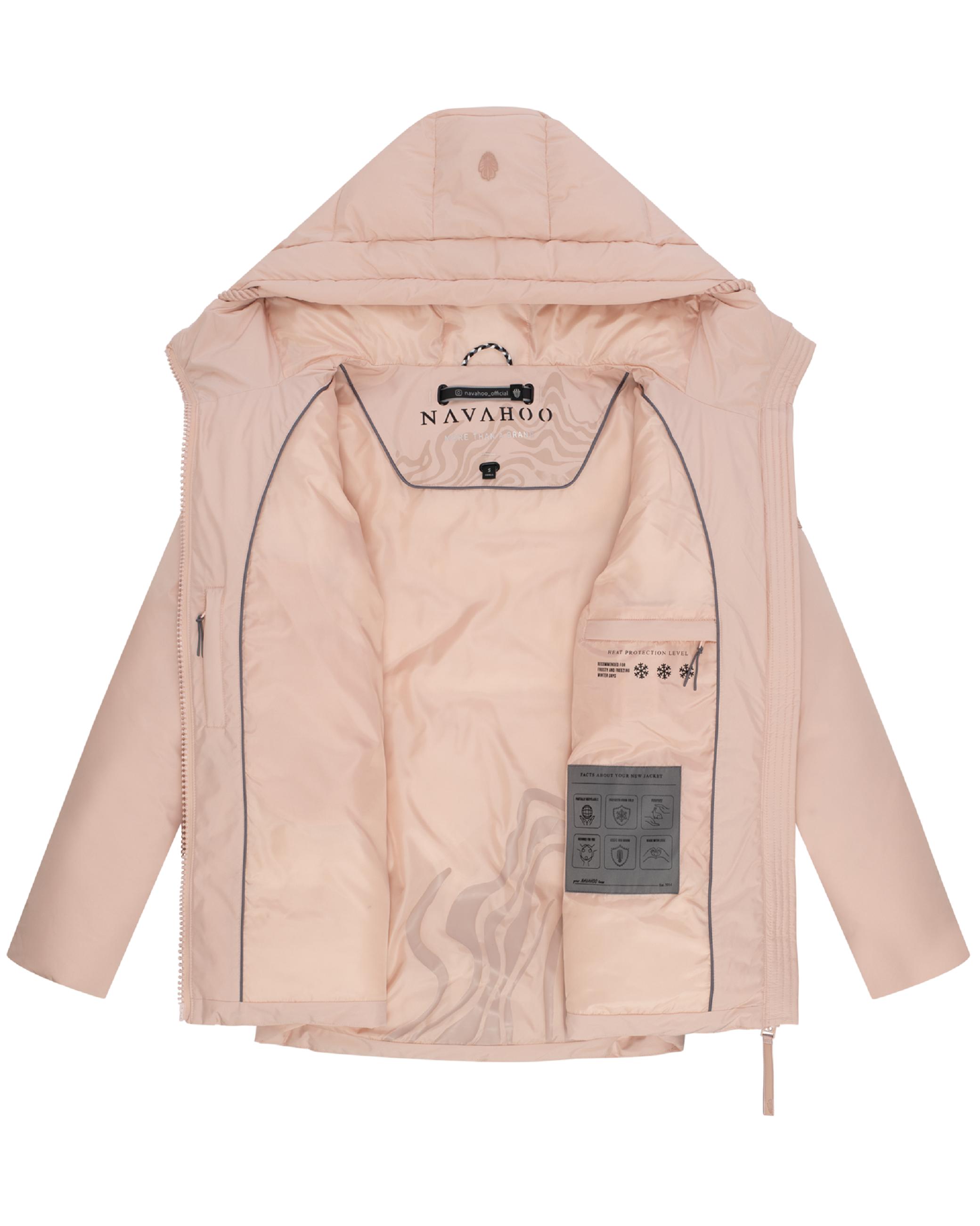 Winterjacke mit Kapuze "Pastellzauber 14" Light Peach