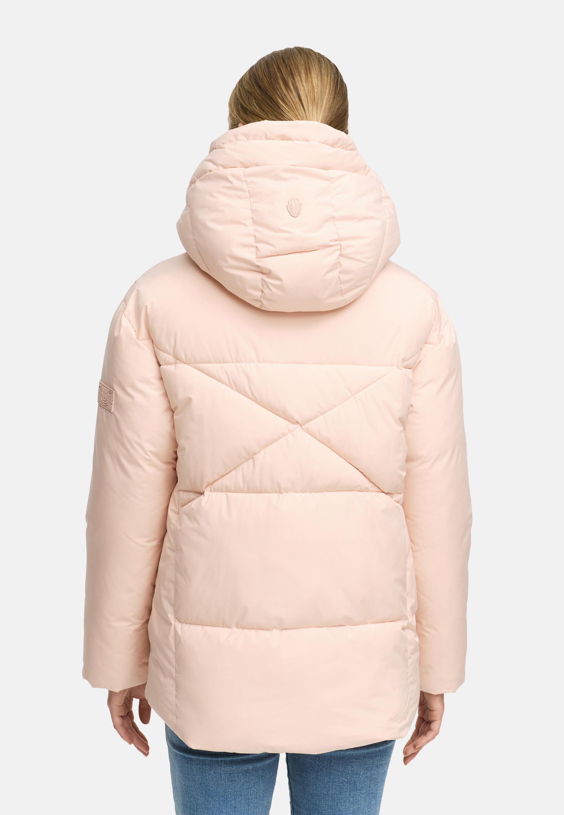 Winterjacke mit Kapuze "Pastellzauber 14" Light Peach