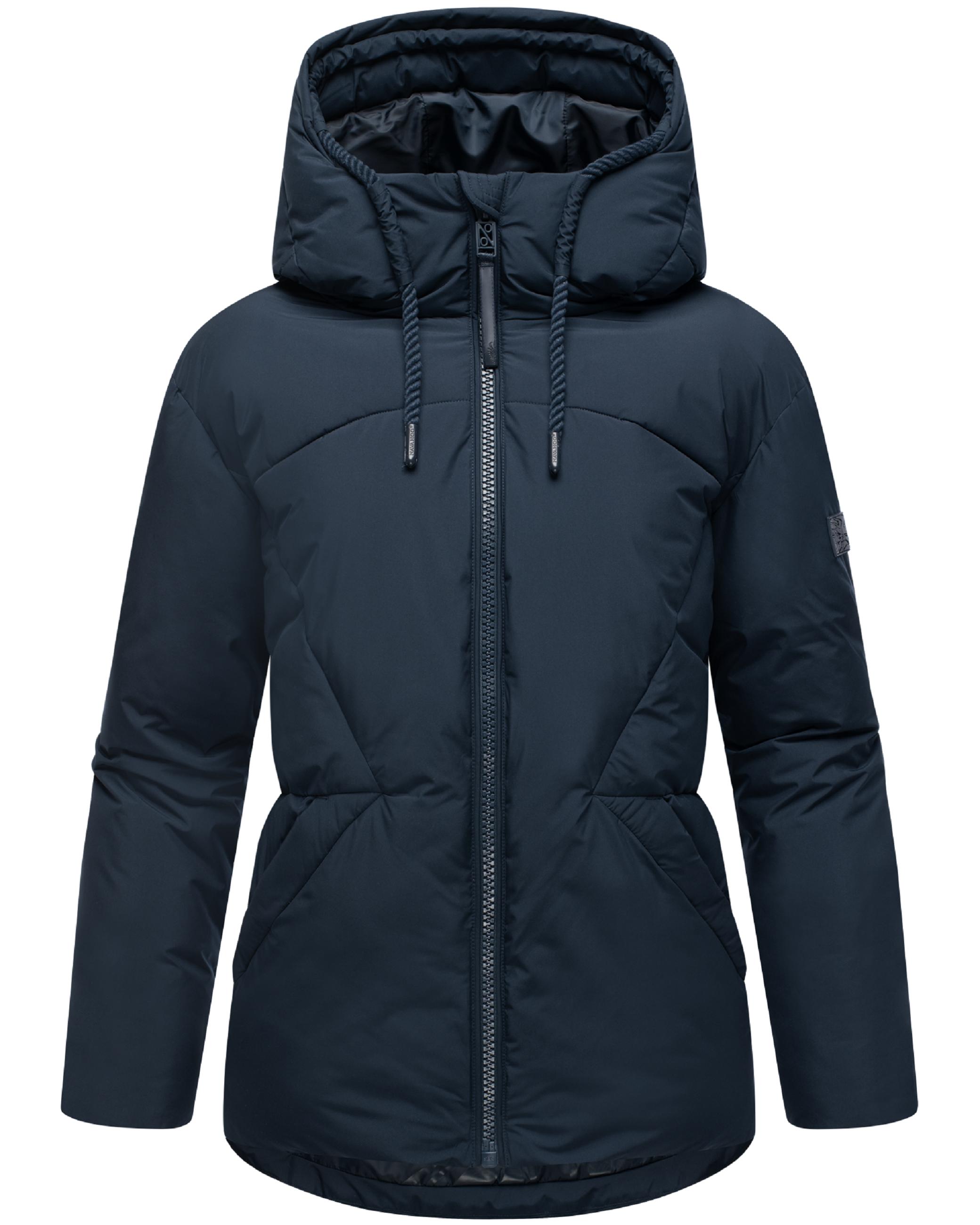 Winterjacke mit Kapuze "Pastellzauber 14" Navy