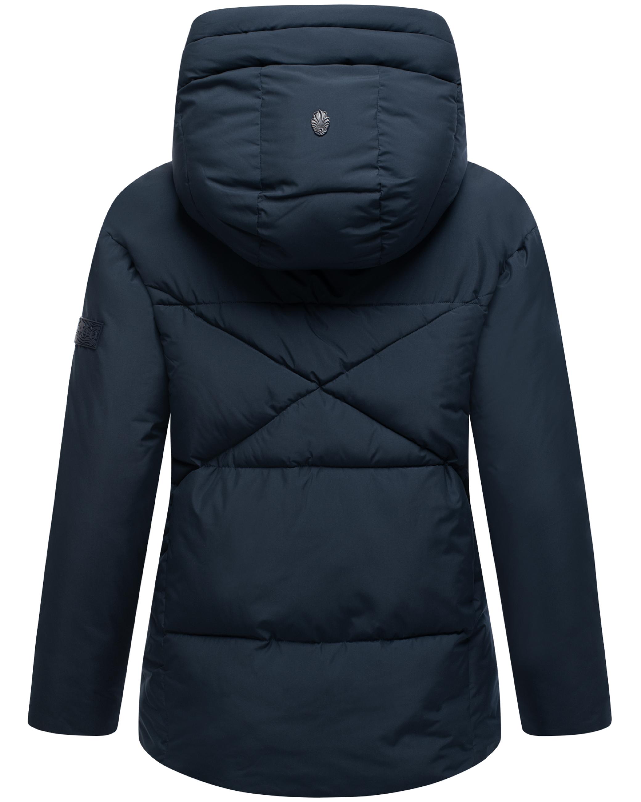 Winterjacke mit Kapuze "Pastellzauber 14" Navy