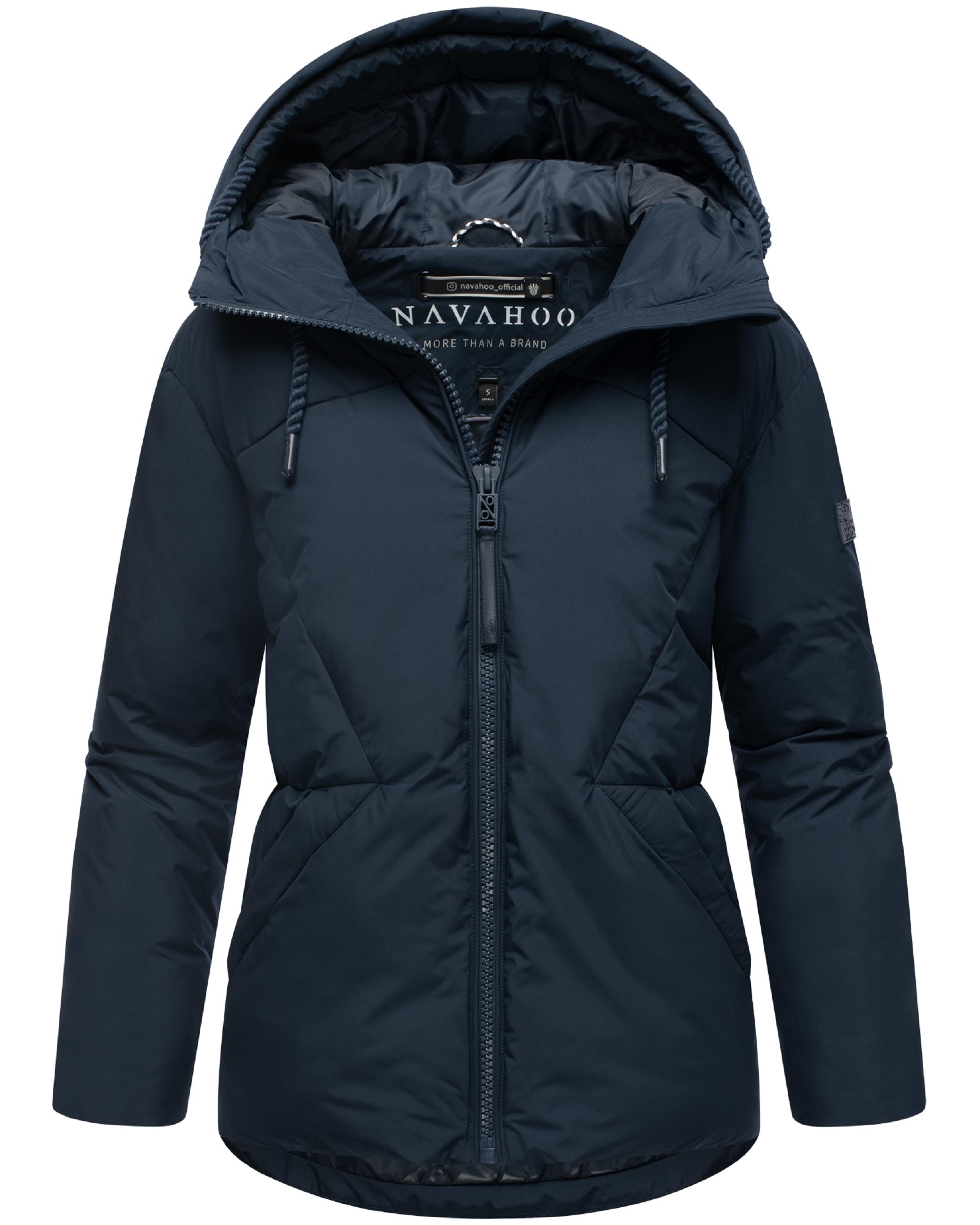 Winterjacke mit Kapuze "Pastellzauber 14" Navy