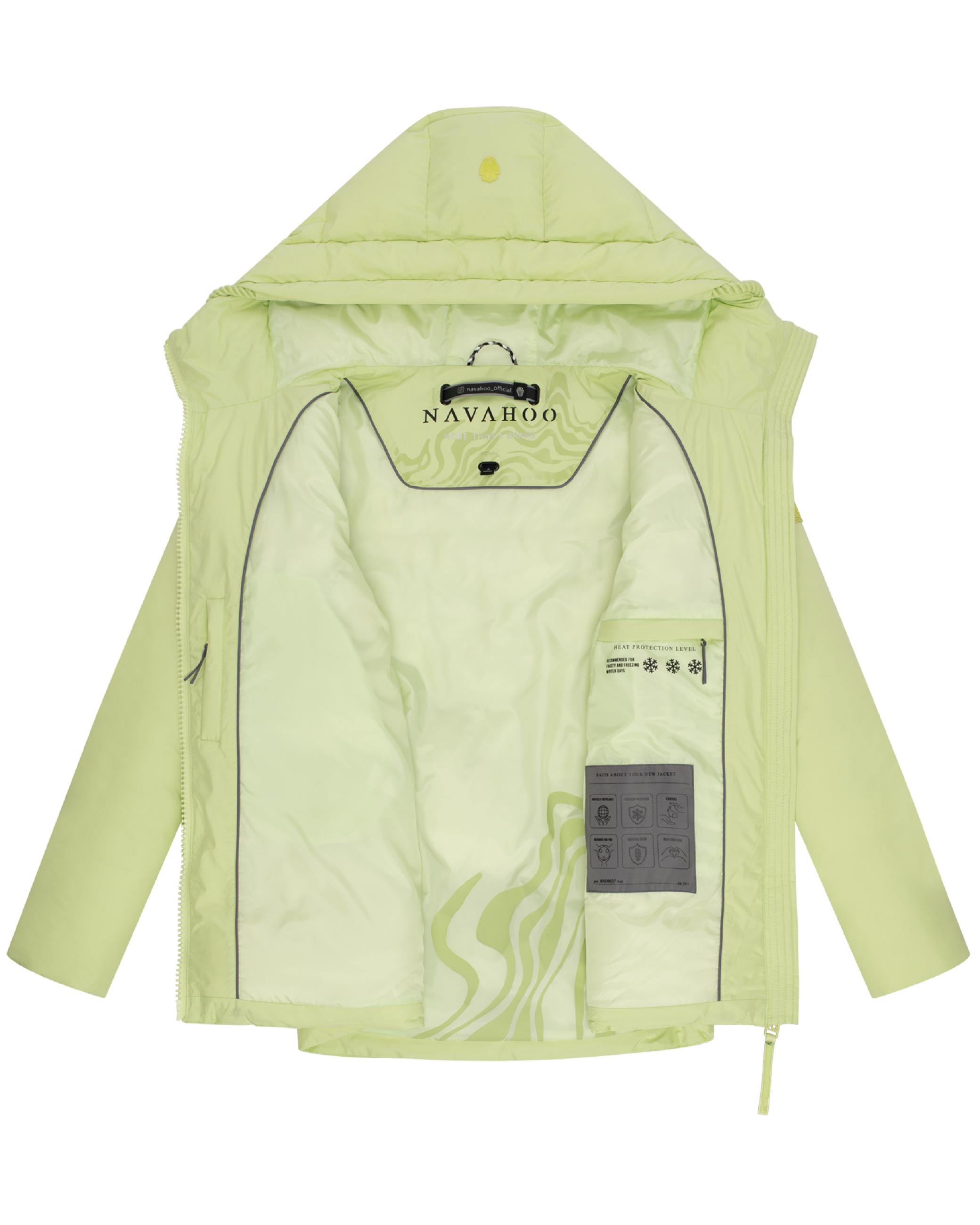 Winterjacke mit Kapuze "Pastellzauber 14" Pastel Lime