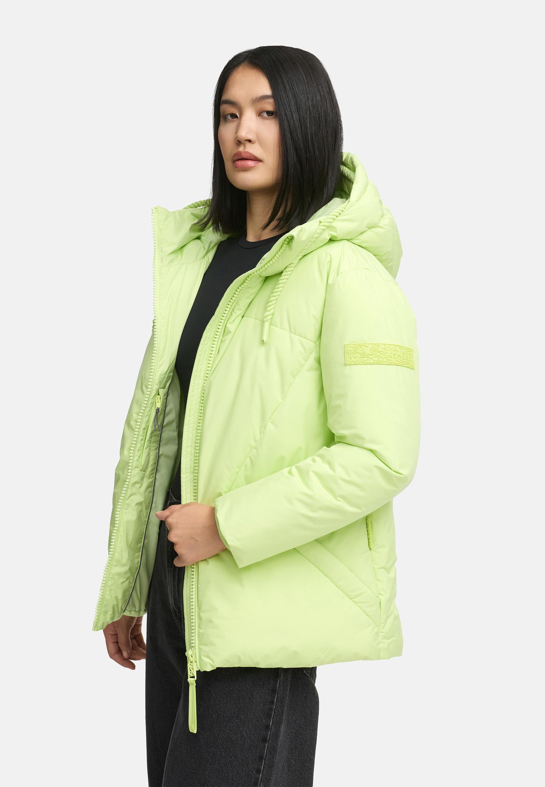 Winterjacke mit Kapuze "Pastellzauber 14" Pastel Lime