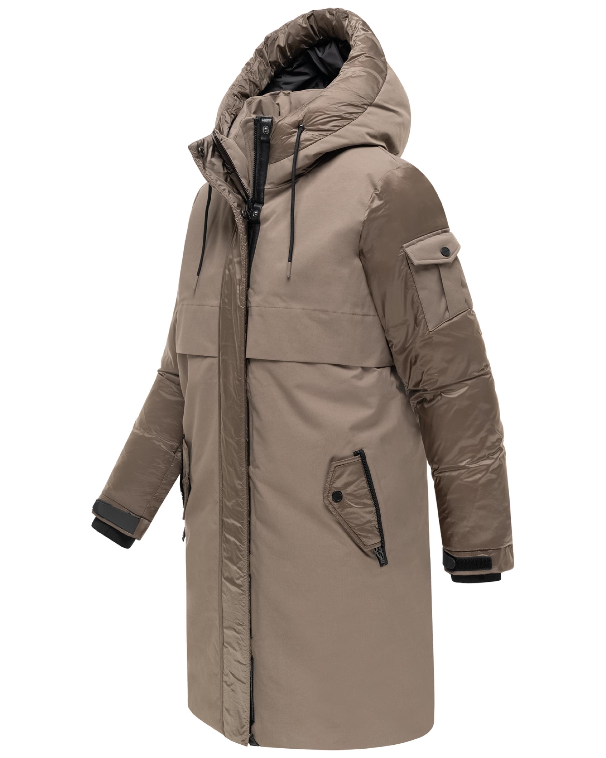 Modischer Parka "Peakstorm 14" Stone Brown