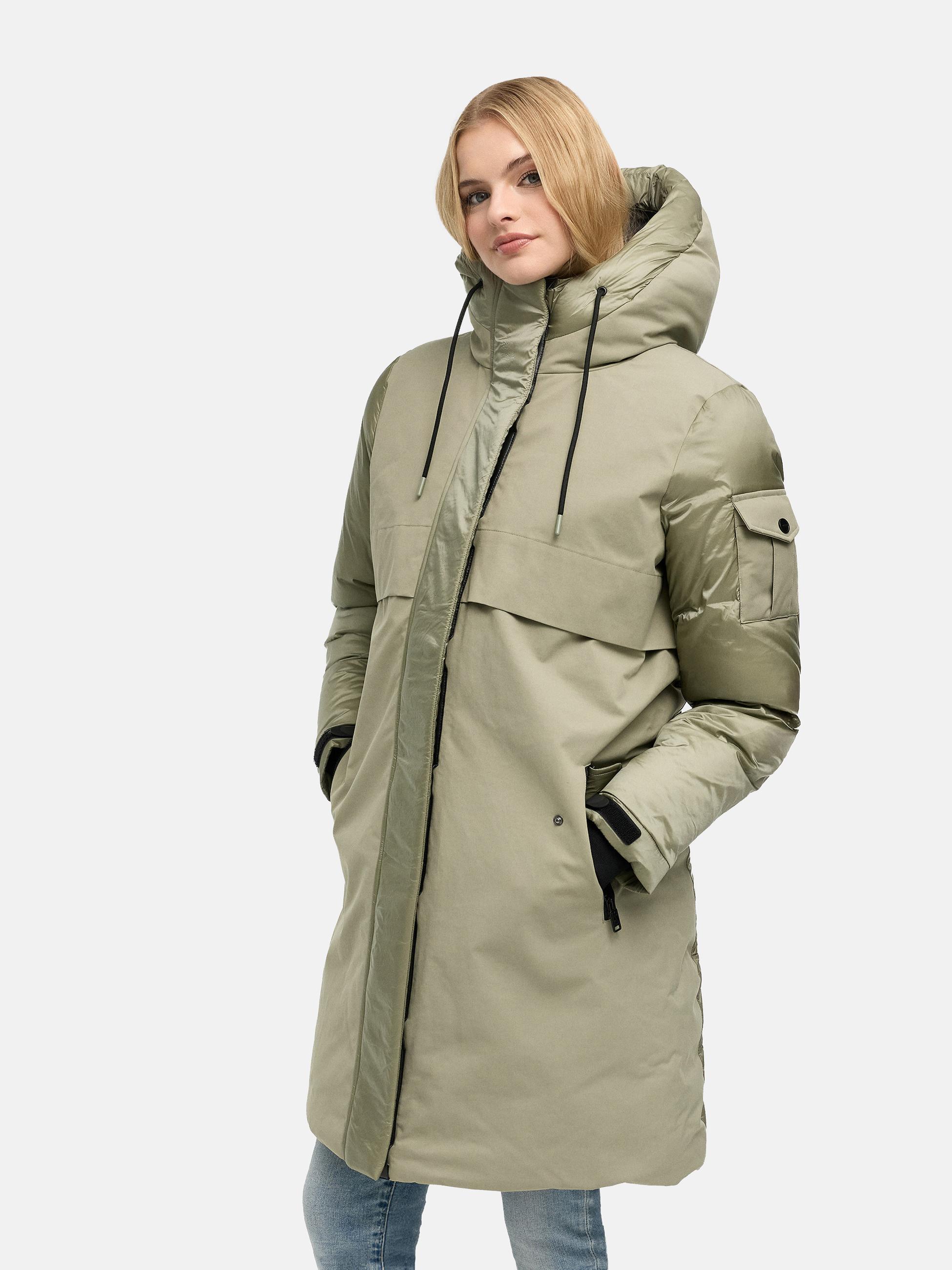 Modischer Parka "Peakstorm 14" Stone Grey
