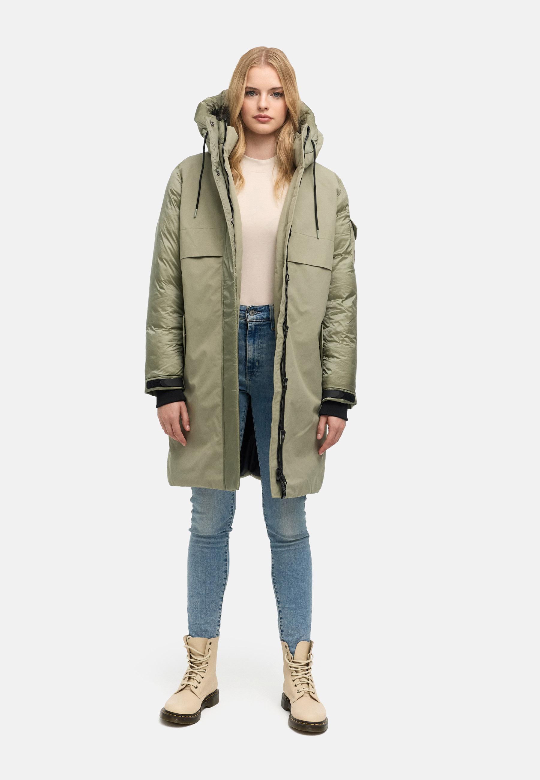 Modischer Parka "Peakstorm 14" Stone Grey