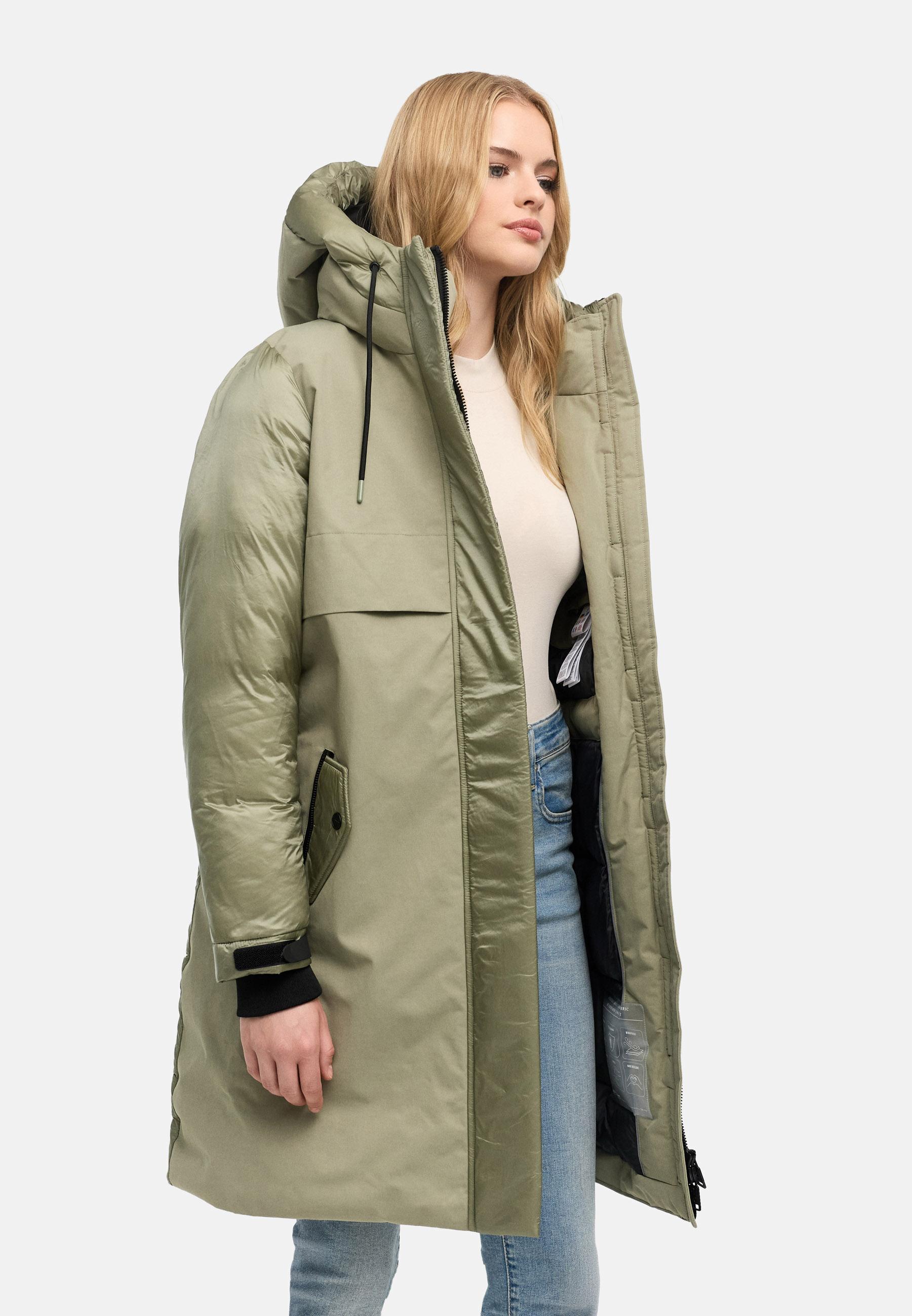 Modischer Parka "Peakstorm 14" Stone Grey