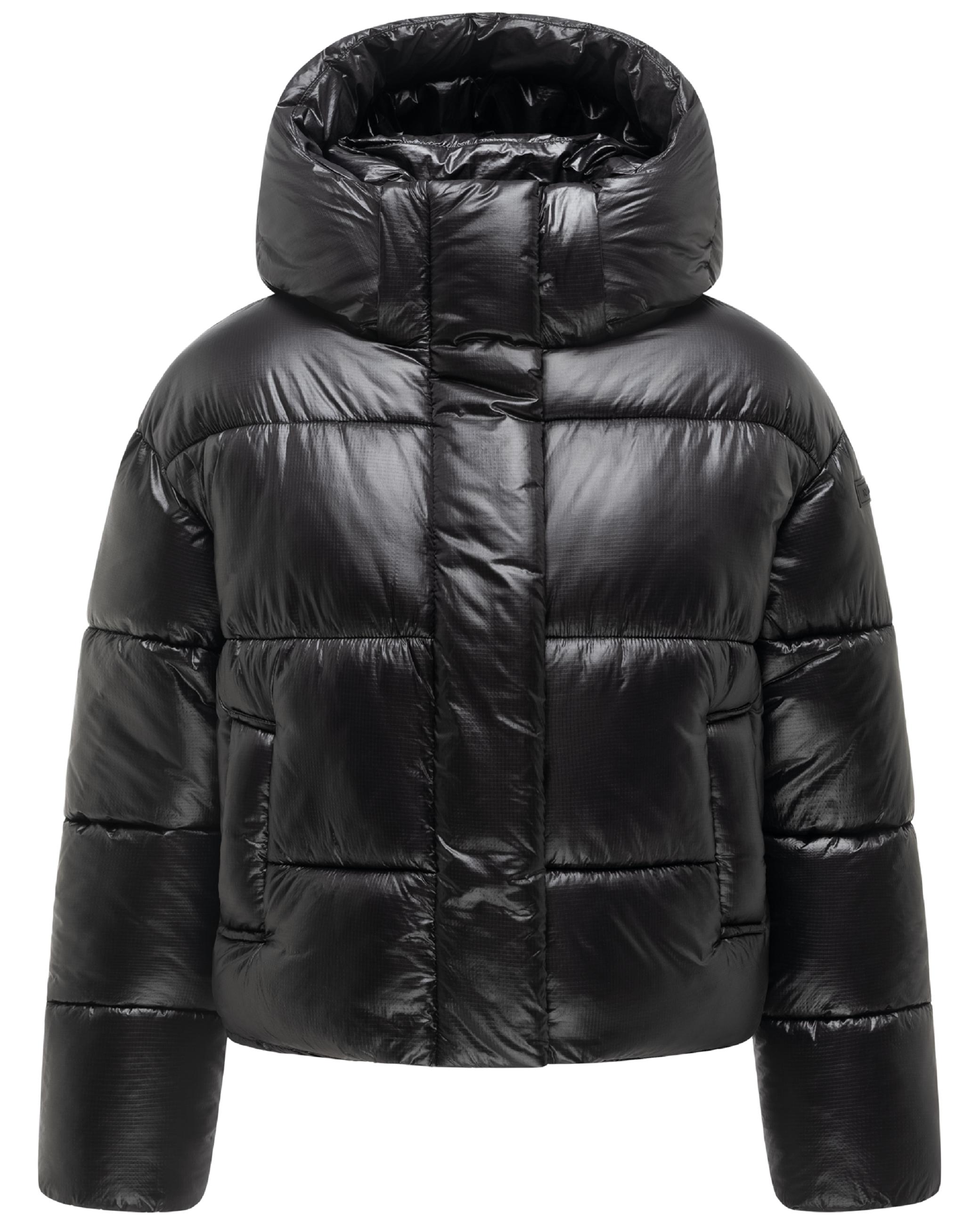 Warme Steppjacke in Ripstop-Optik "Polar-Unit 14" Black