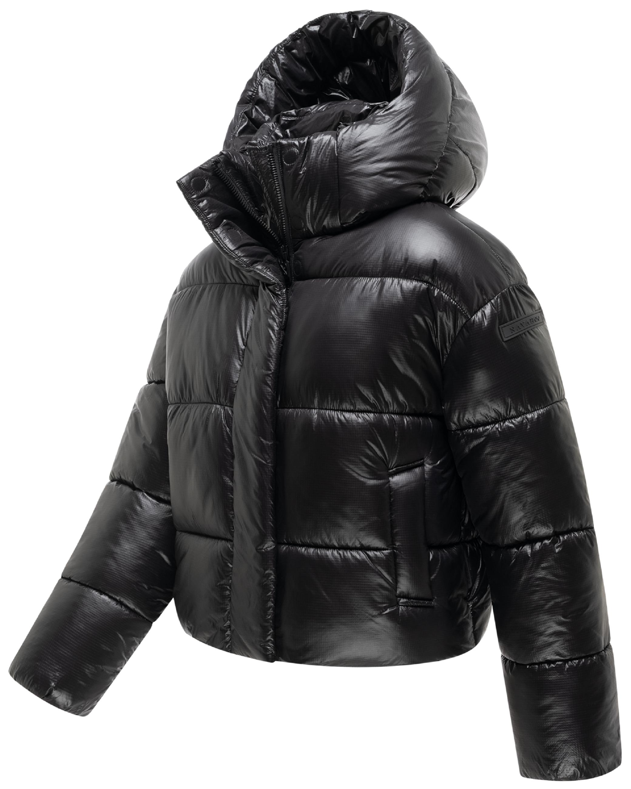 Warme Steppjacke in Ripstop-Optik "Polar-Unit 14" Black