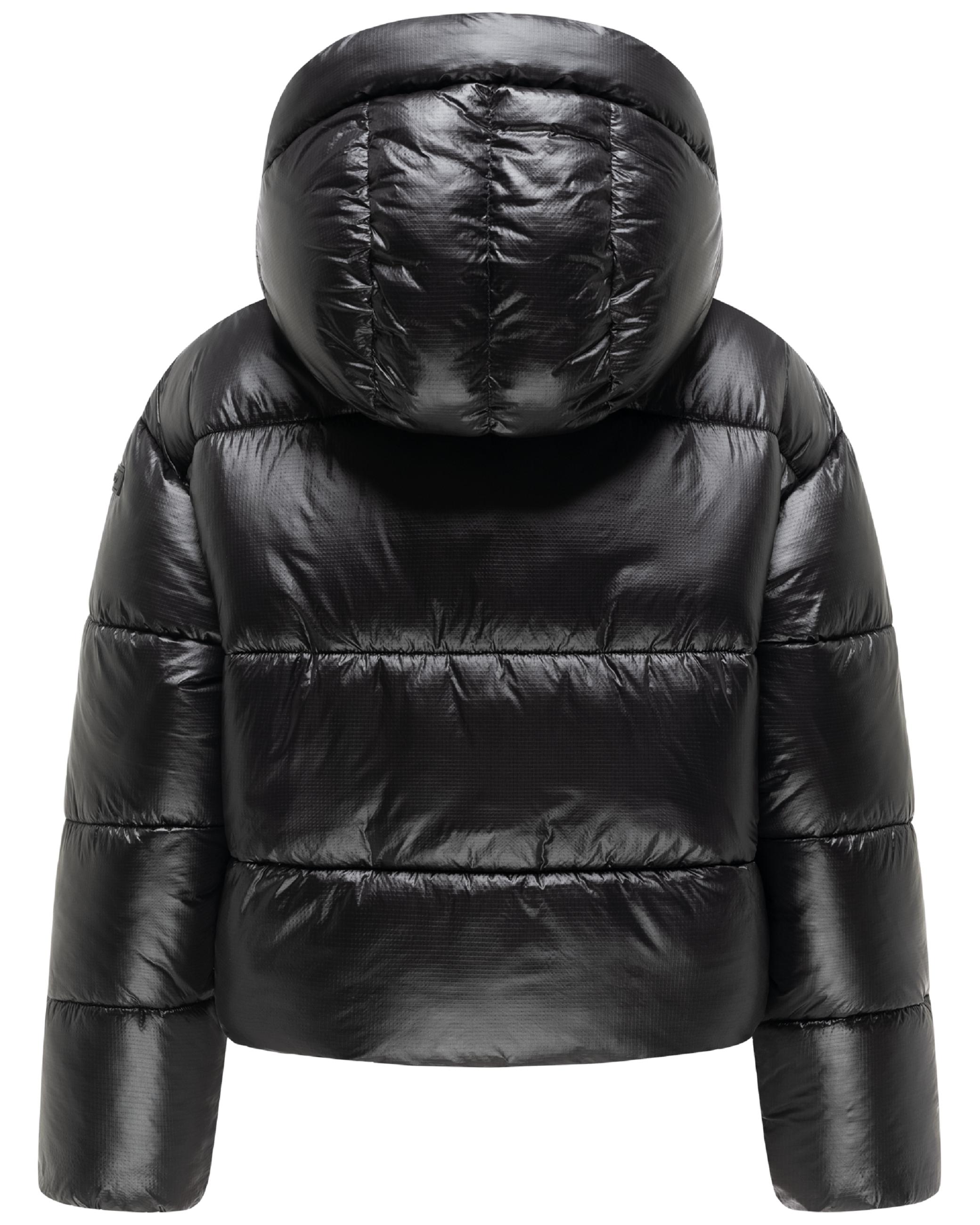 Warme Steppjacke in Ripstop-Optik "Polar-Unit 14" Black