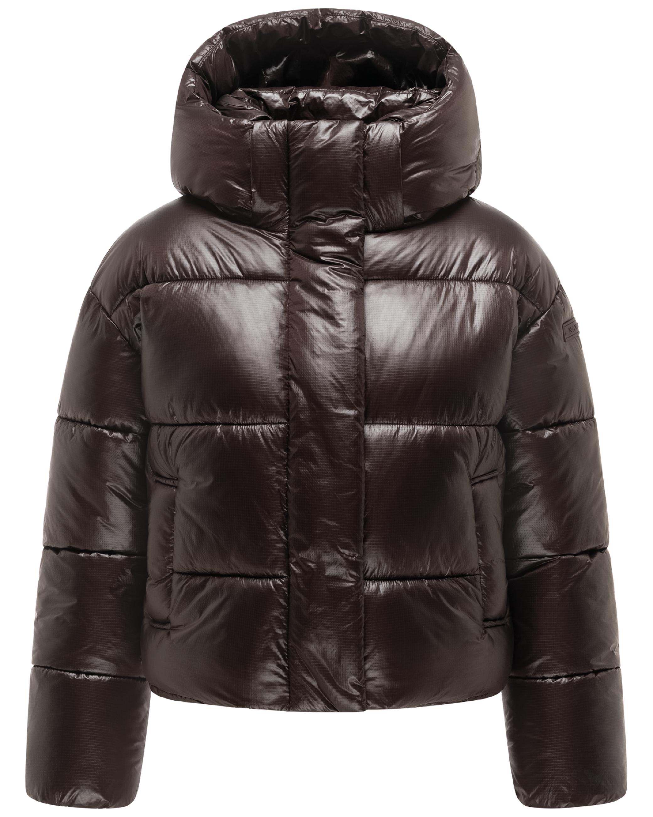 Warme Steppjacke in Ripstop-Optik "Polar-Unit 14" Choco