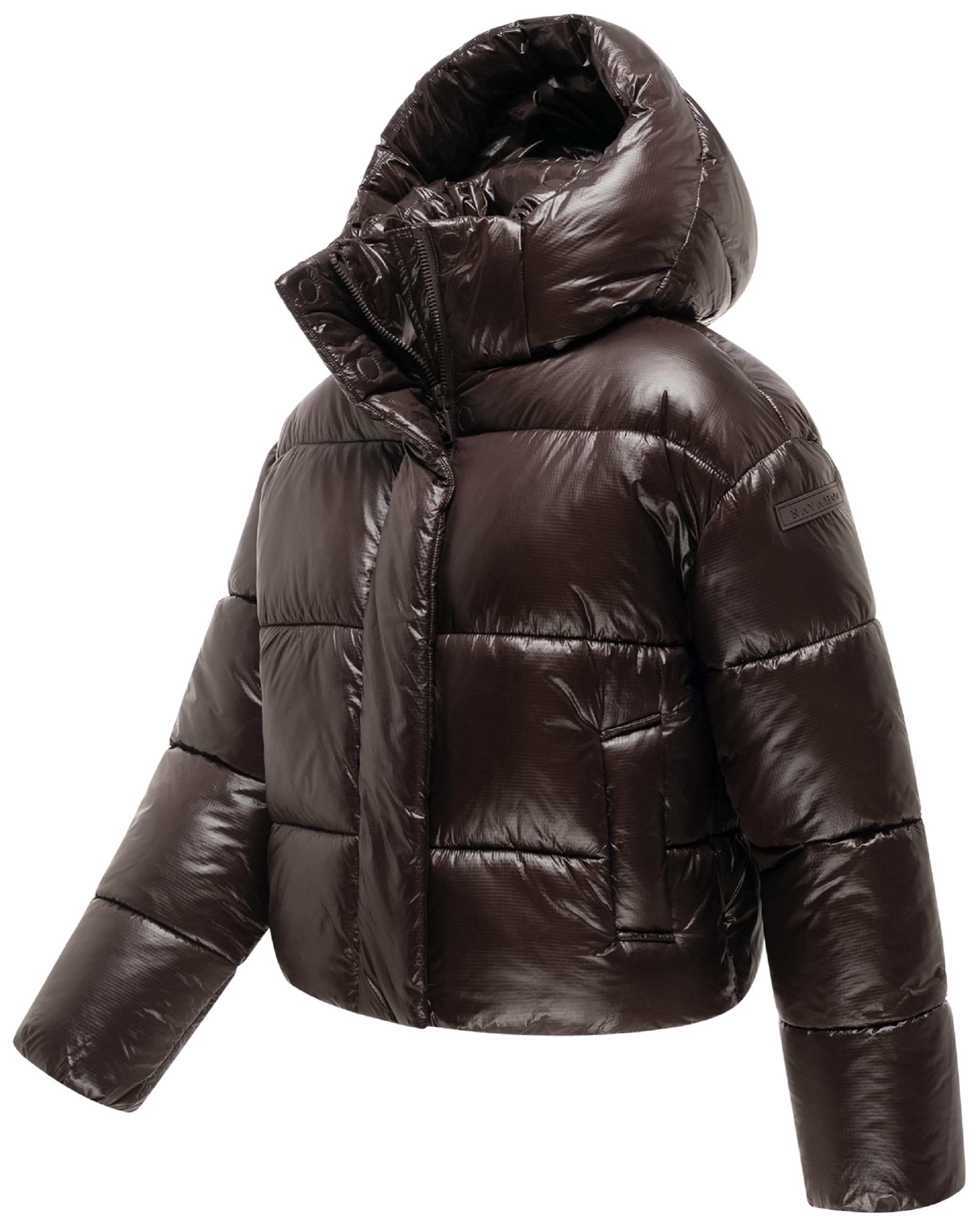 Warme Steppjacke in Ripstop-Optik "Polar-Unit 14" Choco