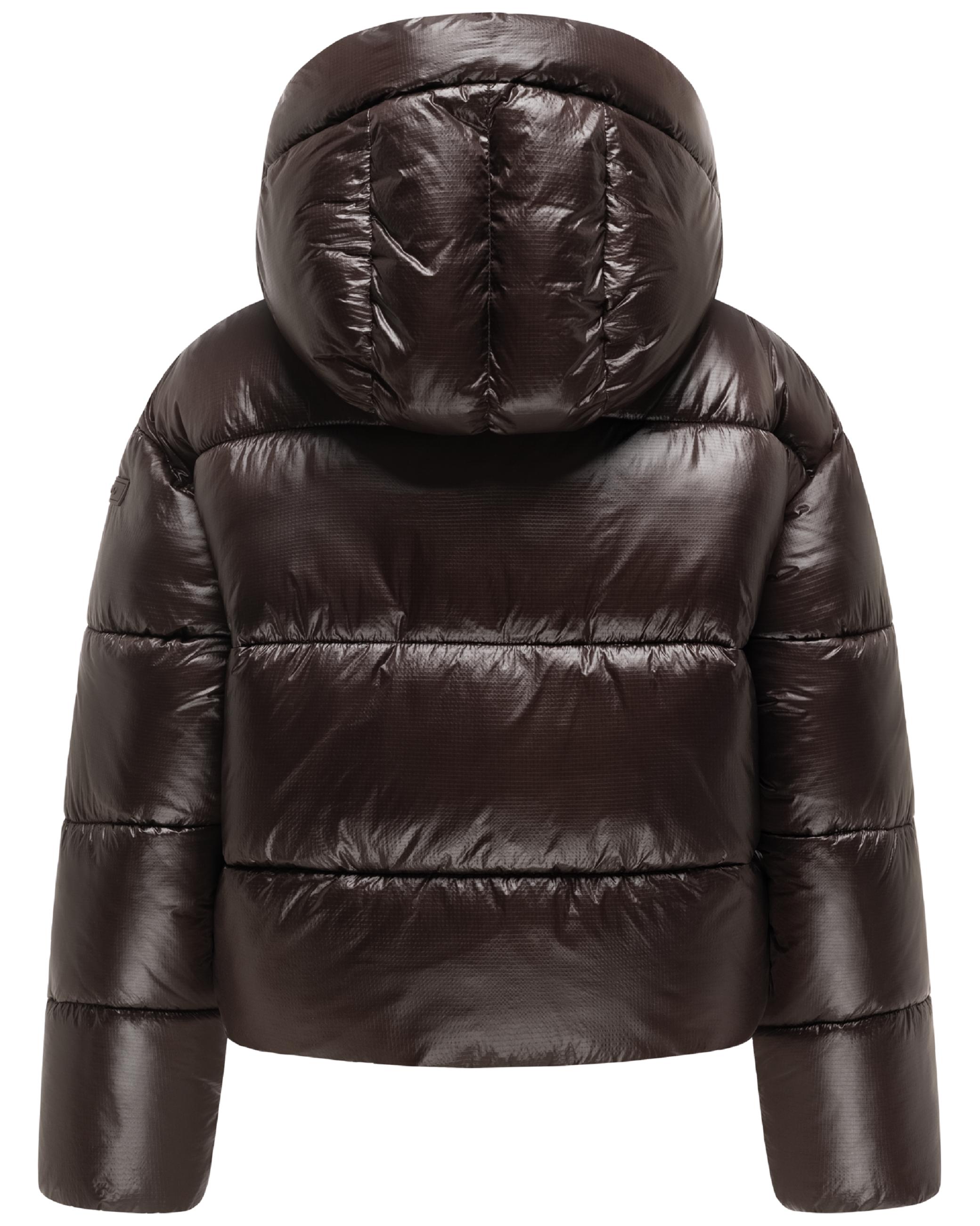 Warme Steppjacke in Ripstop-Optik "Polar-Unit 14" Choco