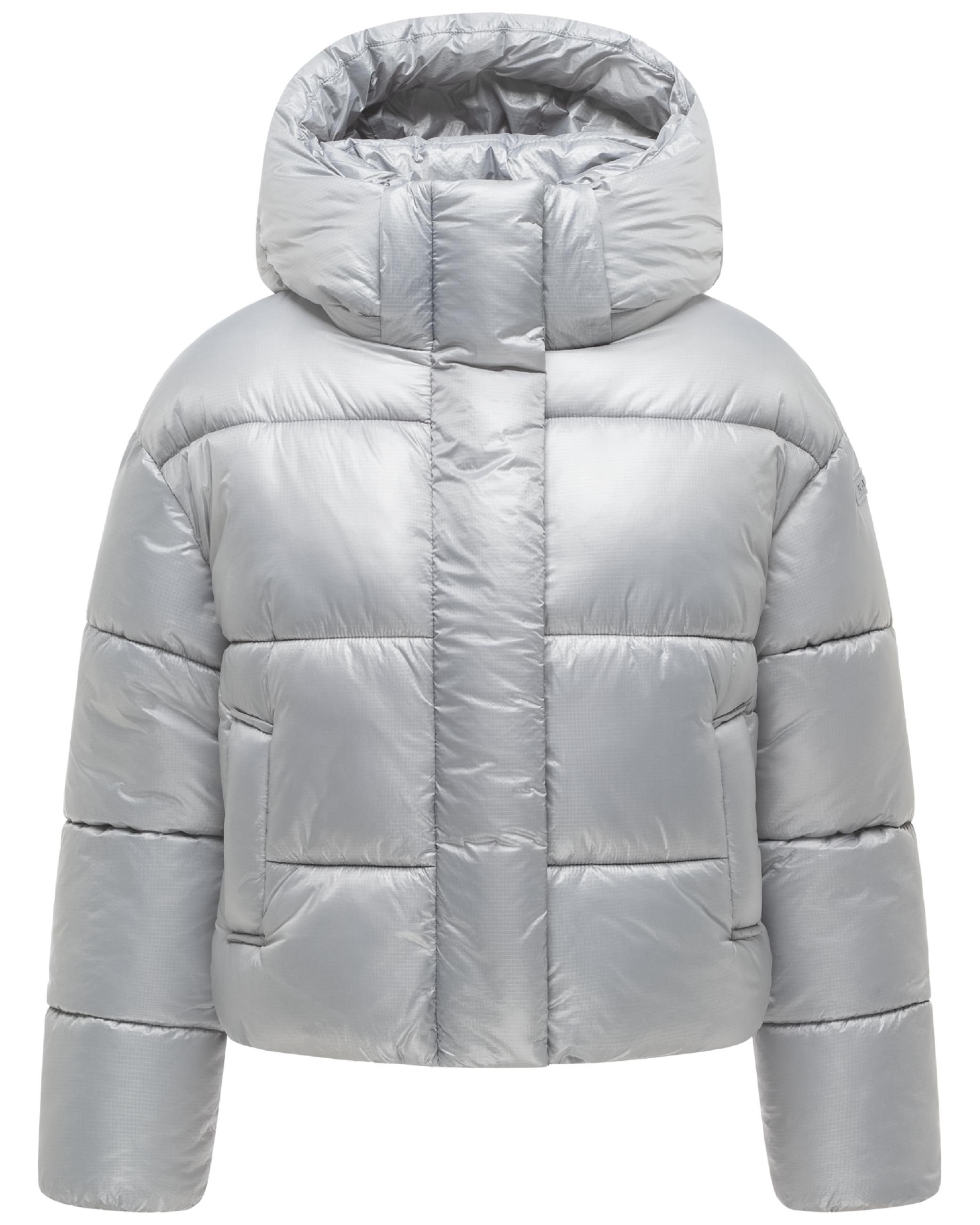 Warme Steppjacke in Ripstop-Optik "Polar-Unit 14" Grey
