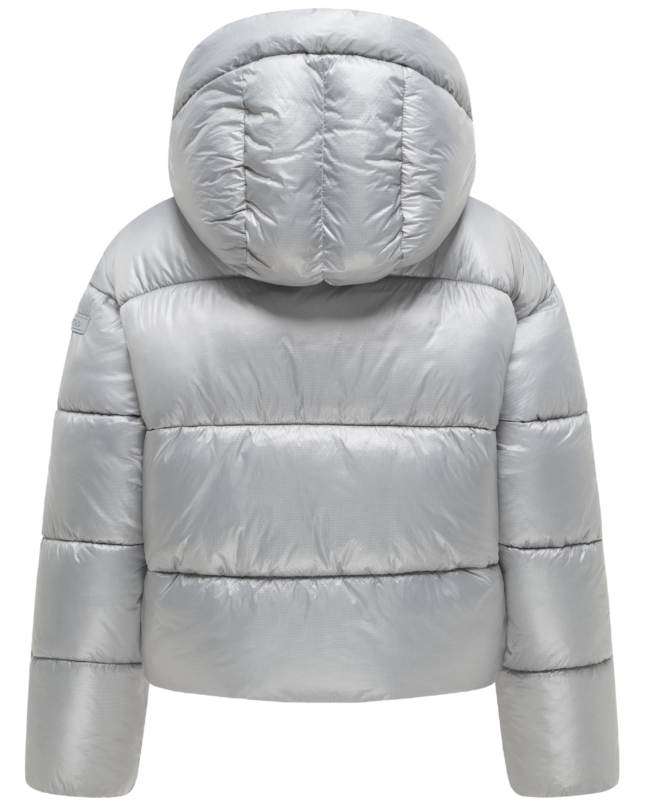 Warme Steppjacke in Ripstop-Optik "Polar-Unit 14" Grey