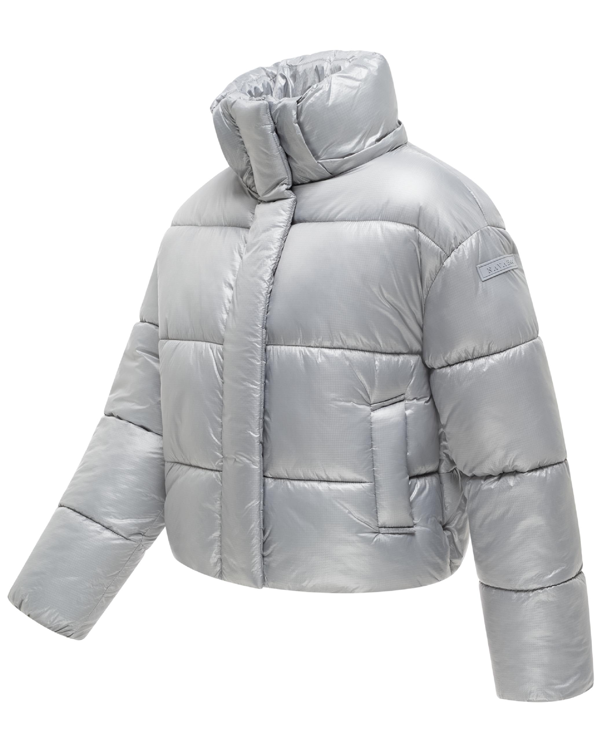 Warme Steppjacke in Ripstop-Optik "Polar-Unit 14" Grey
