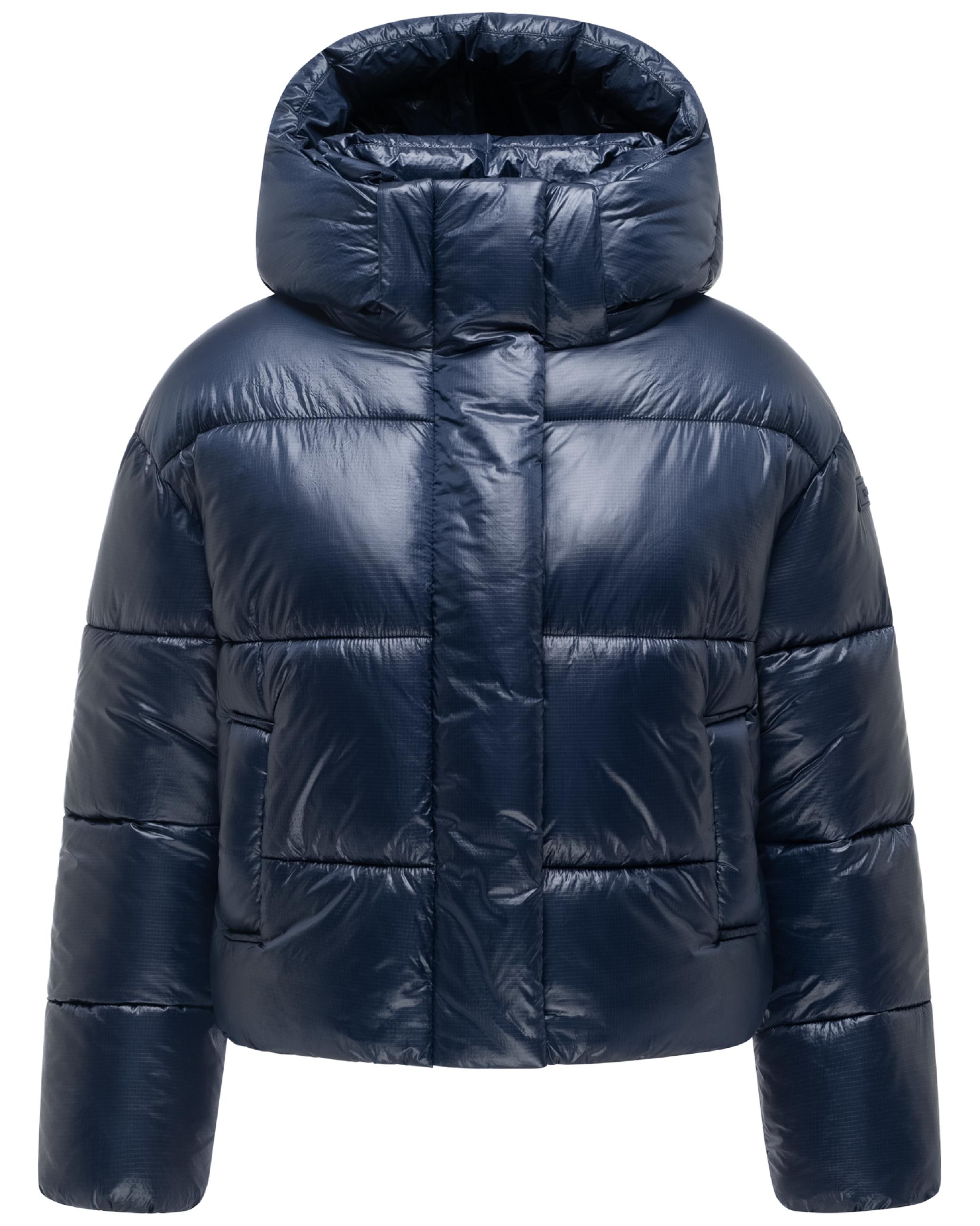 Warme Steppjacke in Ripstop-Optik "Polar-Unit 14" Night Sky Blue