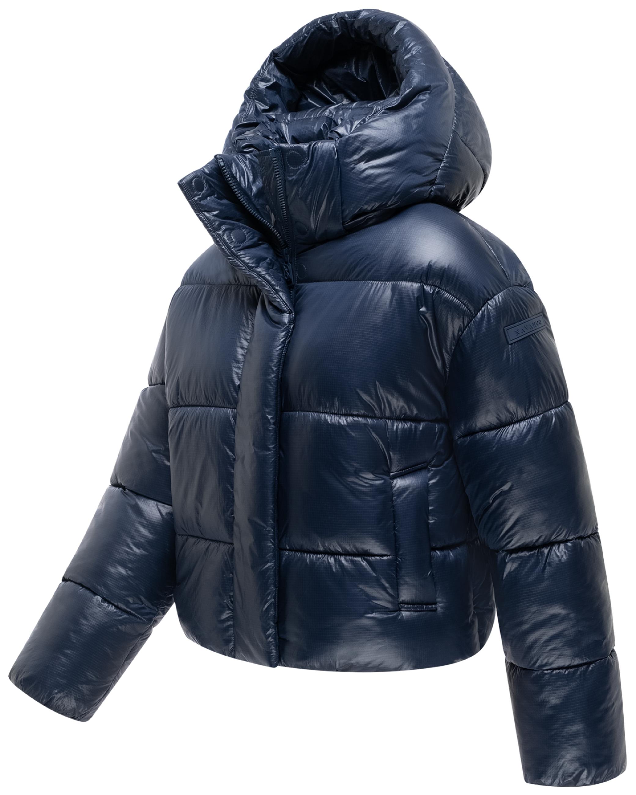Warme Steppjacke in Ripstop-Optik "Polar-Unit 14" Night Sky Blue
