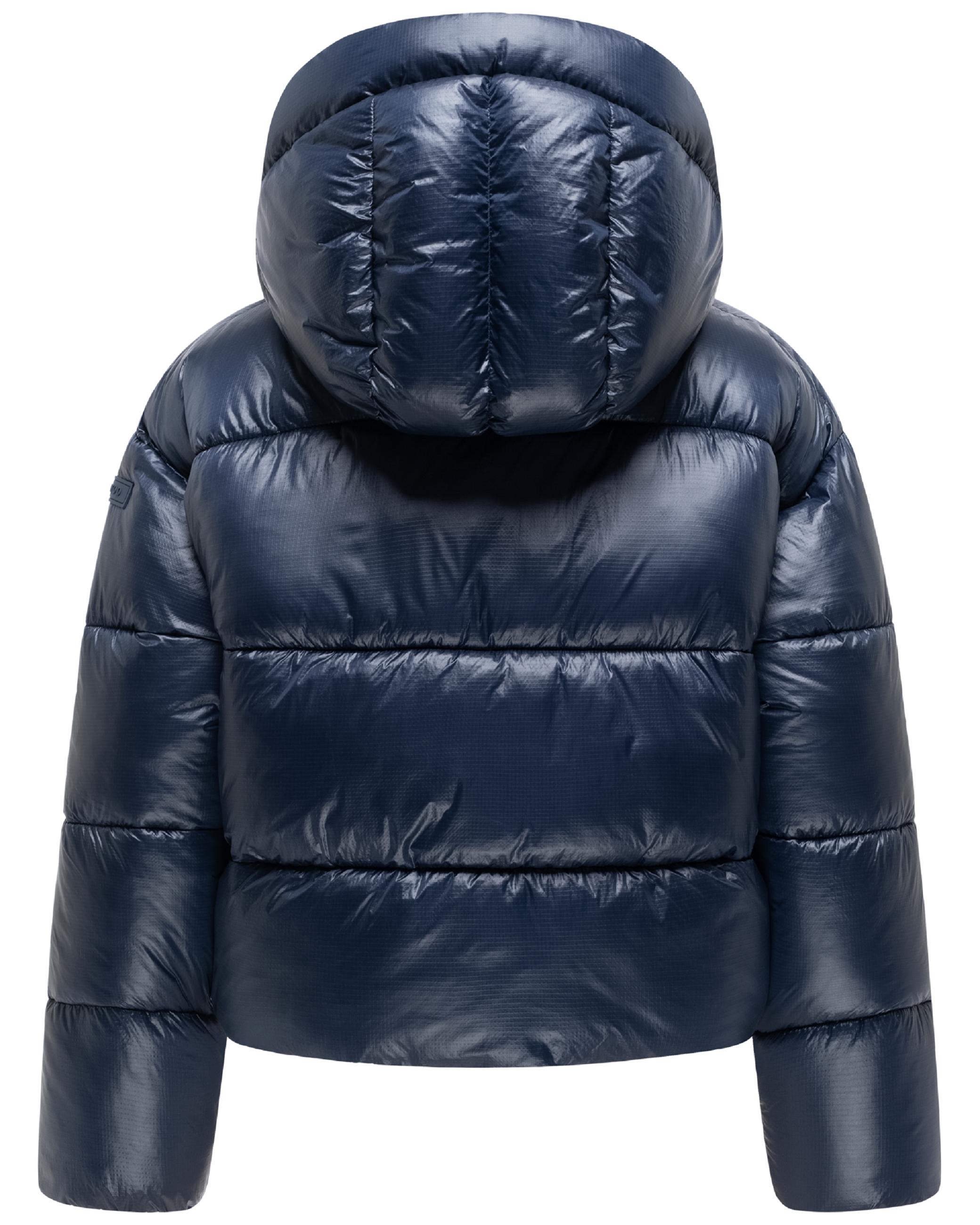 Warme Steppjacke in Ripstop-Optik "Polar-Unit 14" Night Sky Blue