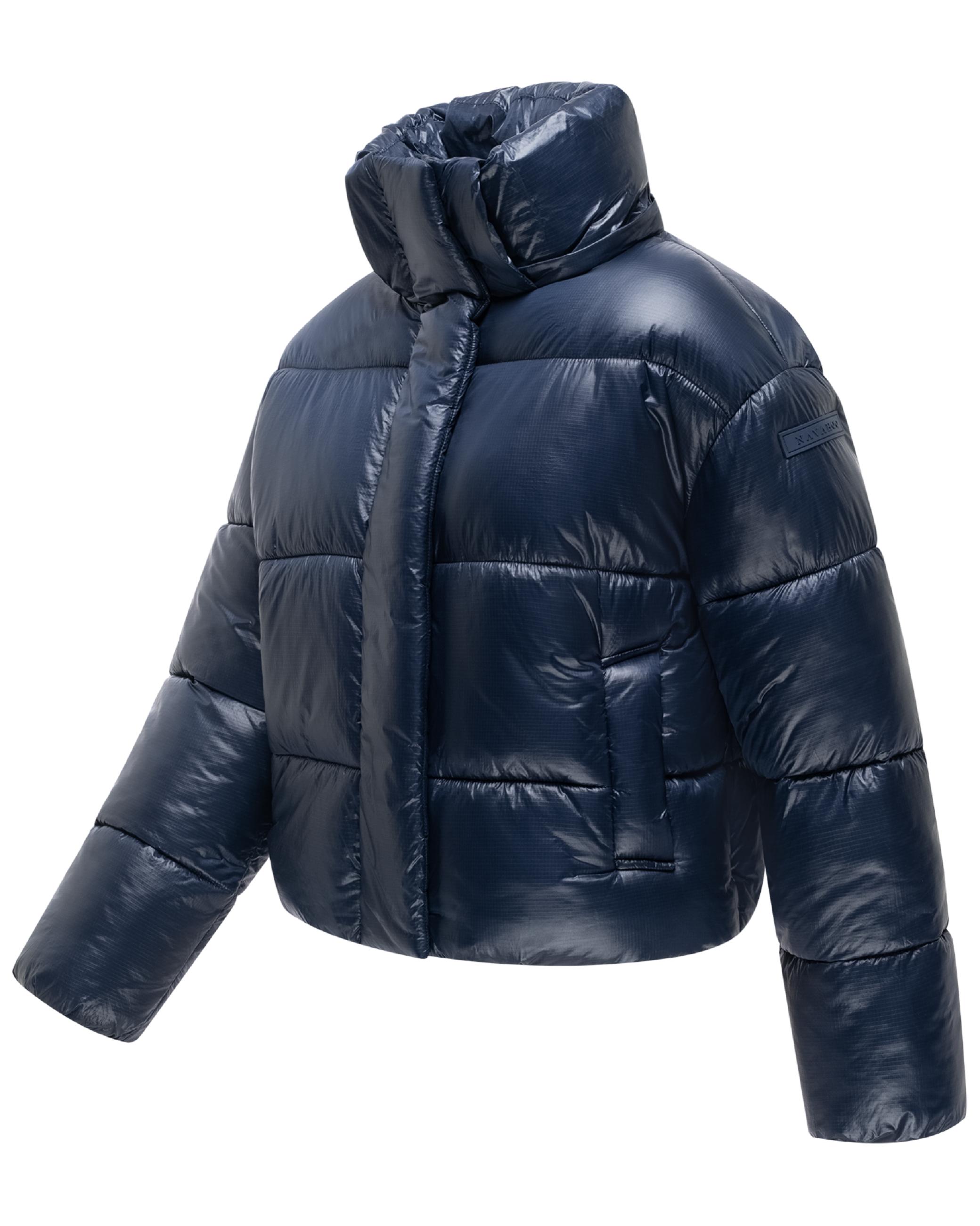 Warme Steppjacke in Ripstop-Optik "Polar-Unit 14" Night Sky Blue