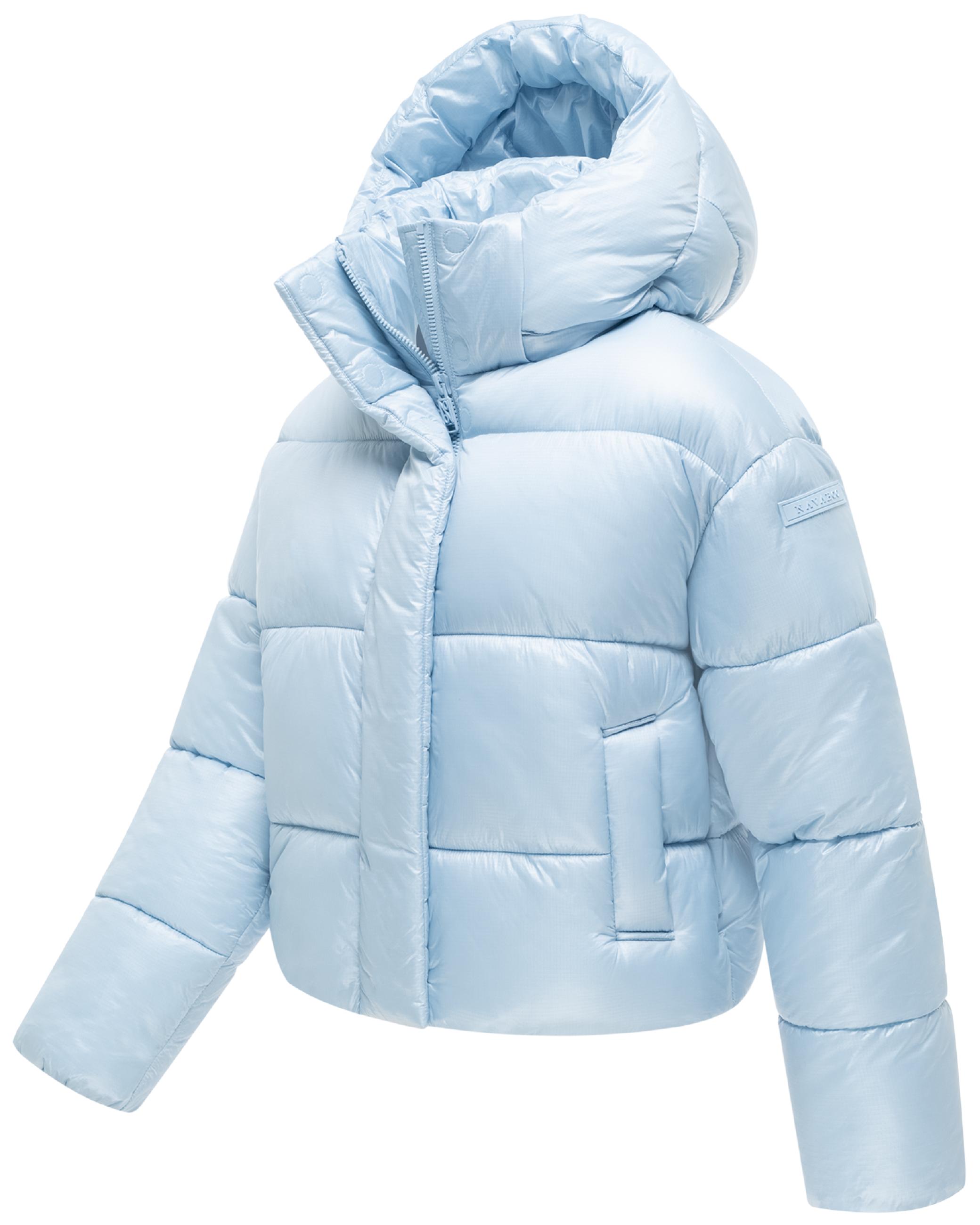 Warme Steppjacke in Ripstop-Optik "Polar-Unit 14" Soft Blue