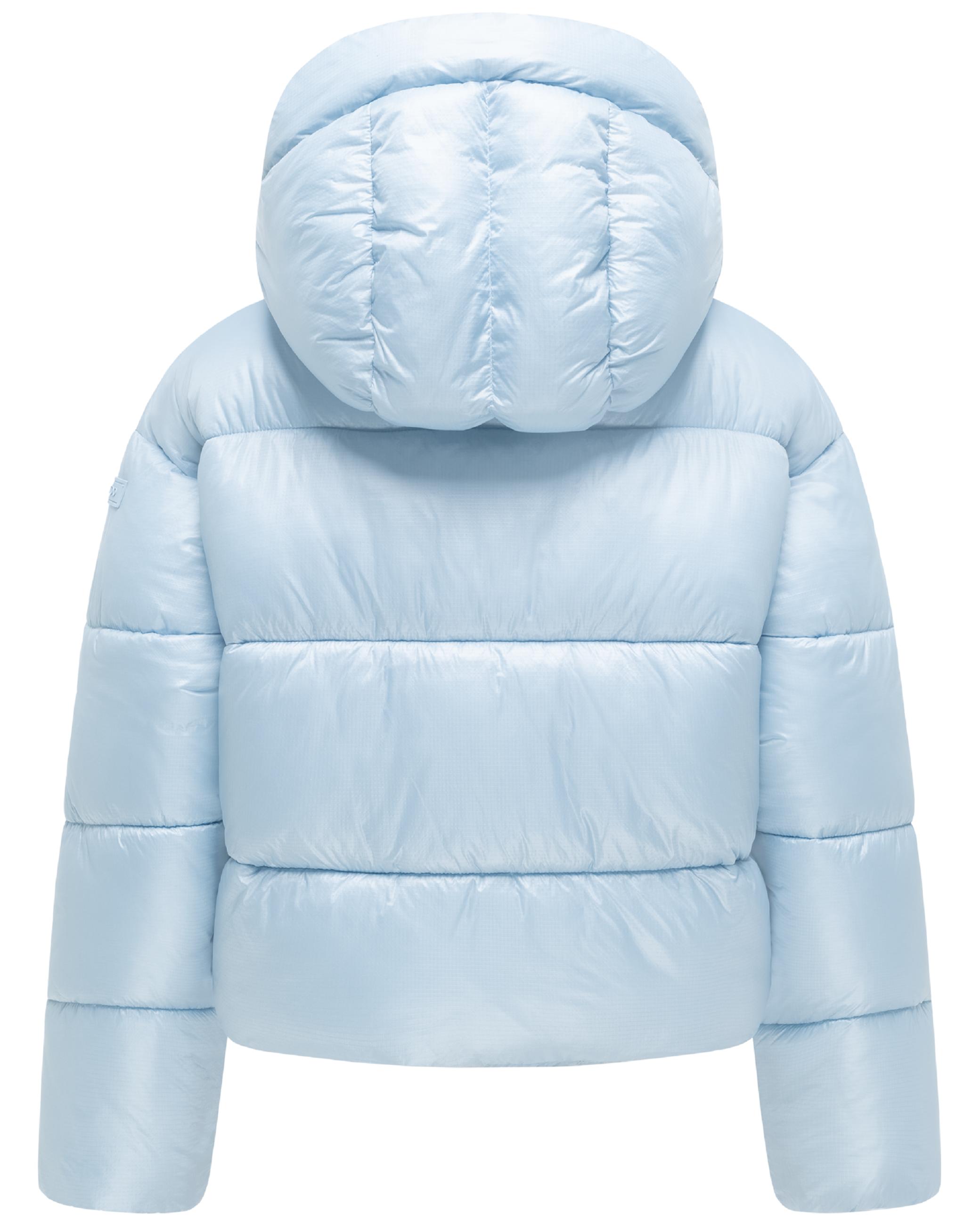 Warme Steppjacke in Ripstop-Optik "Polar-Unit 14" Soft Blue