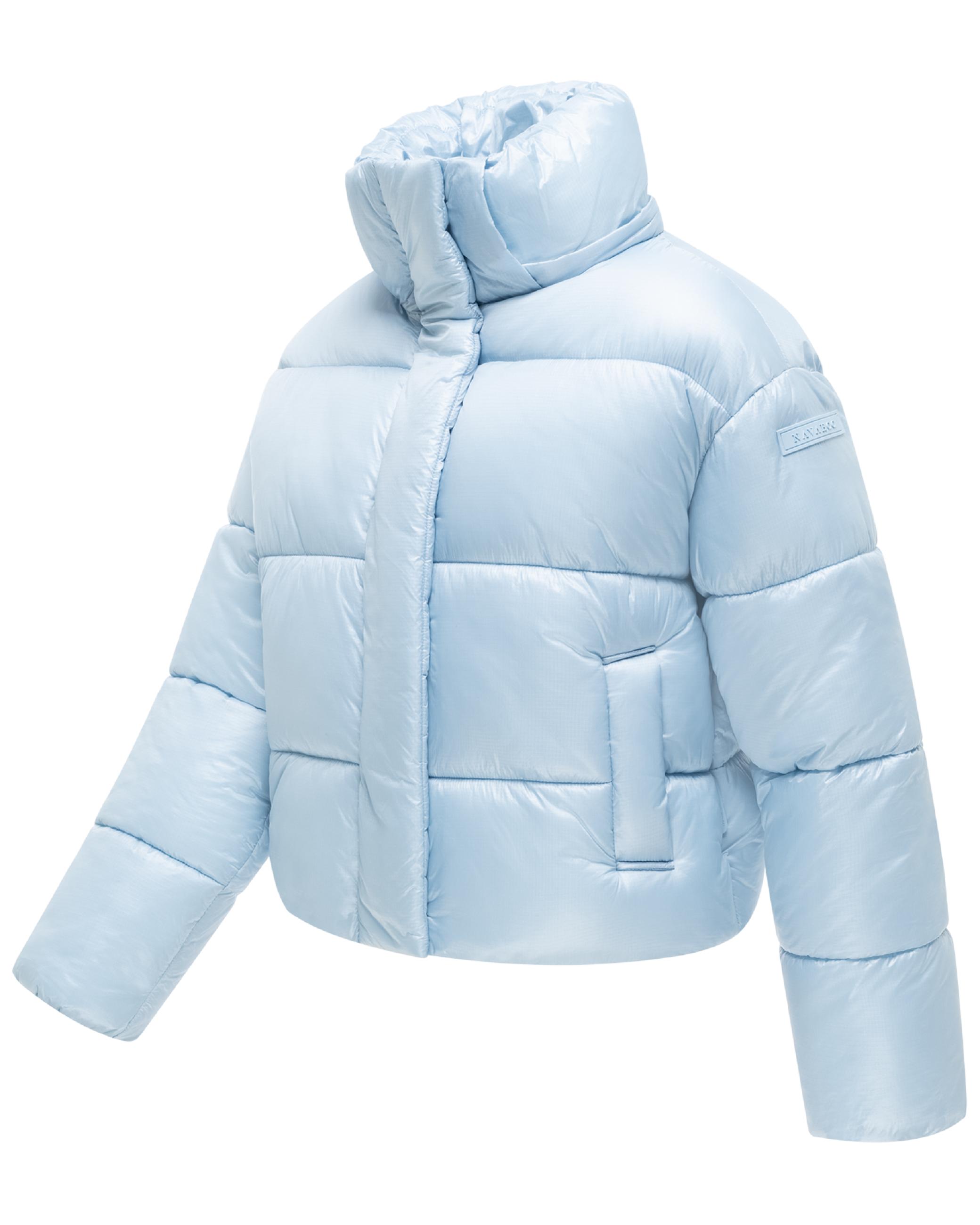 Warme Steppjacke in Ripstop-Optik "Polar-Unit 14" Soft Blue