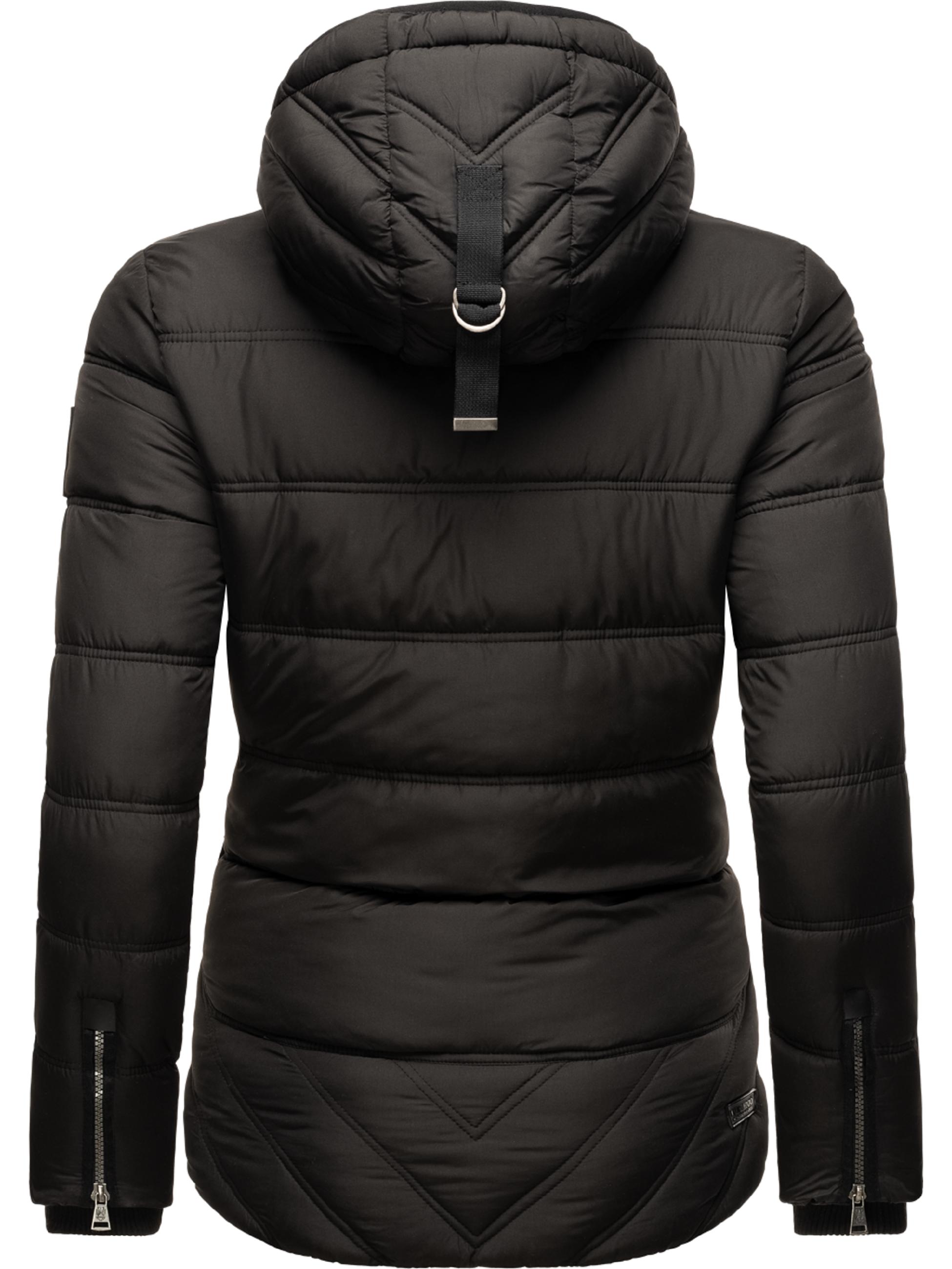 Winter Steppjacke mit Kapuze "Renesmee" Black