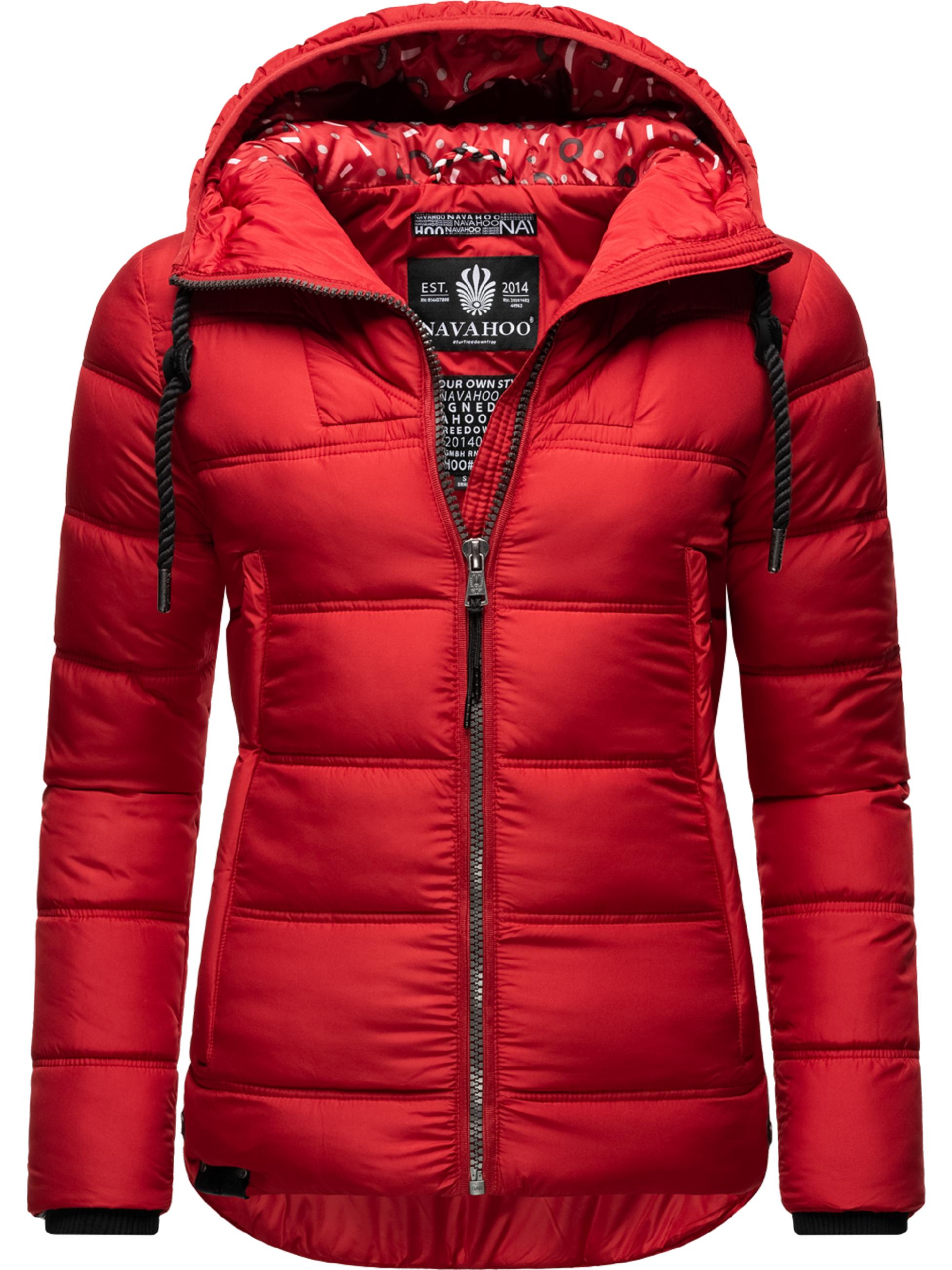 Winter Steppjacke mit Kapuze "Renesmee" Red