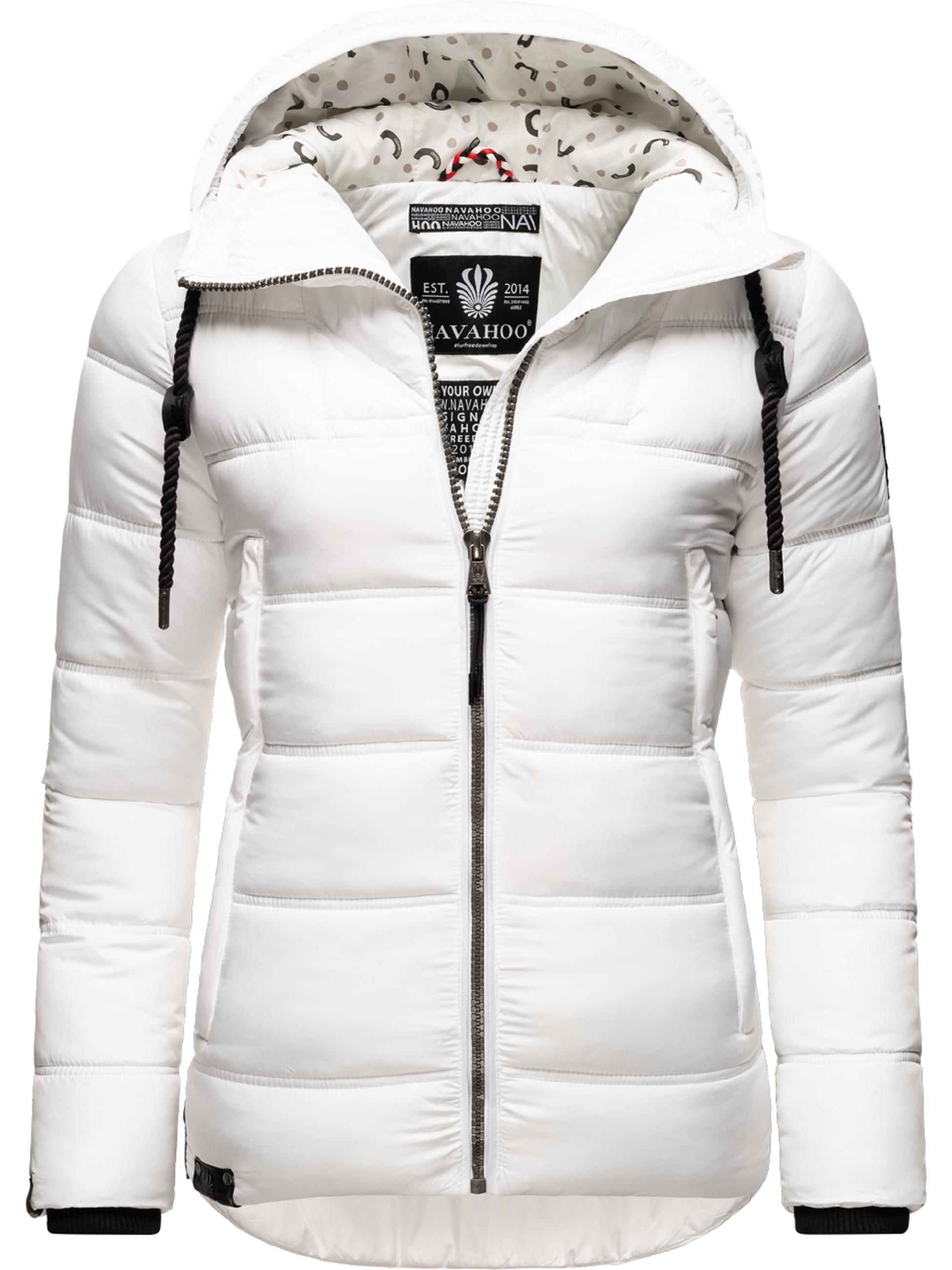 Winter Steppjacke mit Kapuze "Renesmee" White