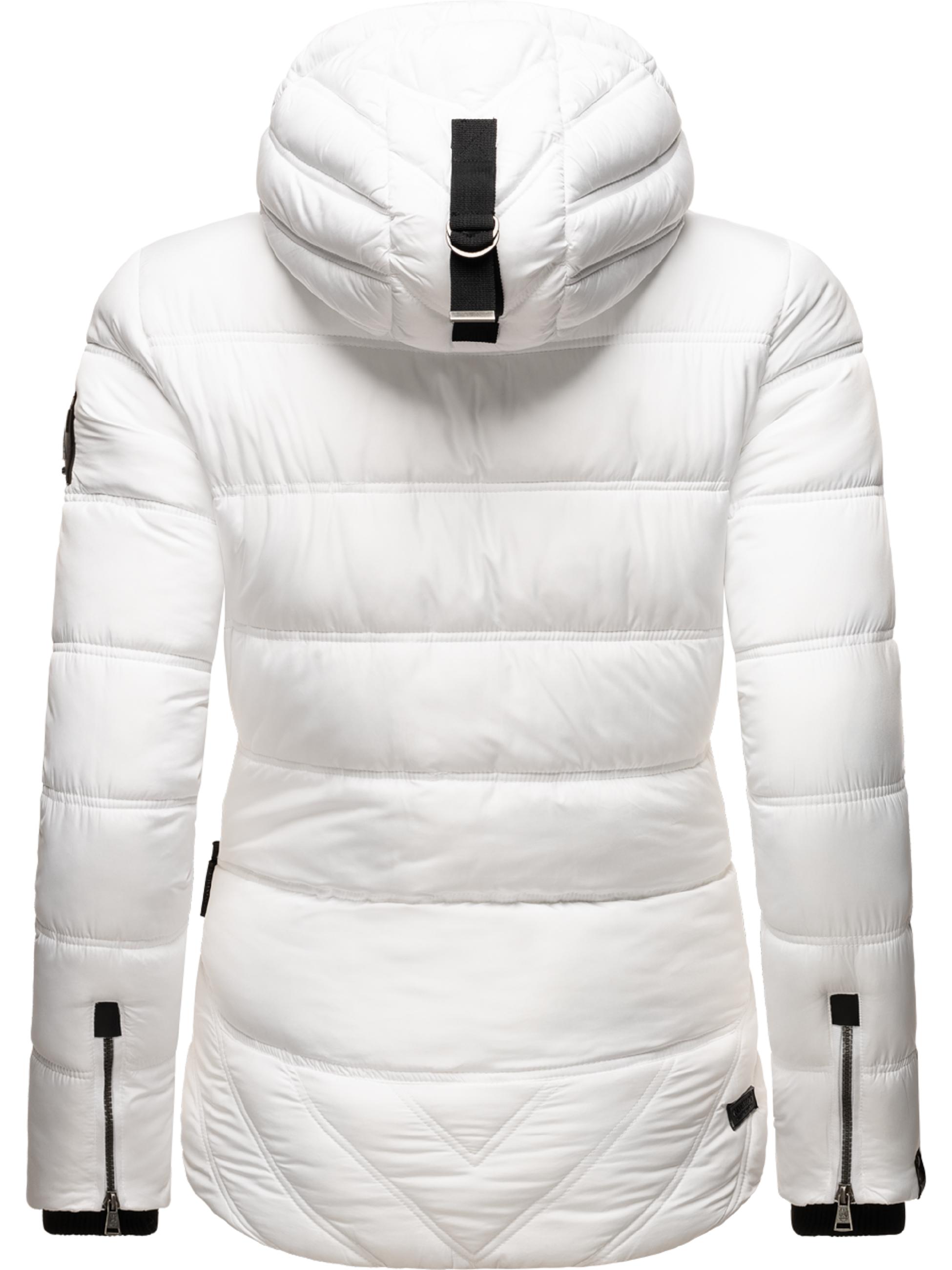 Winter Steppjacke mit Kapuze "Renesmee" White