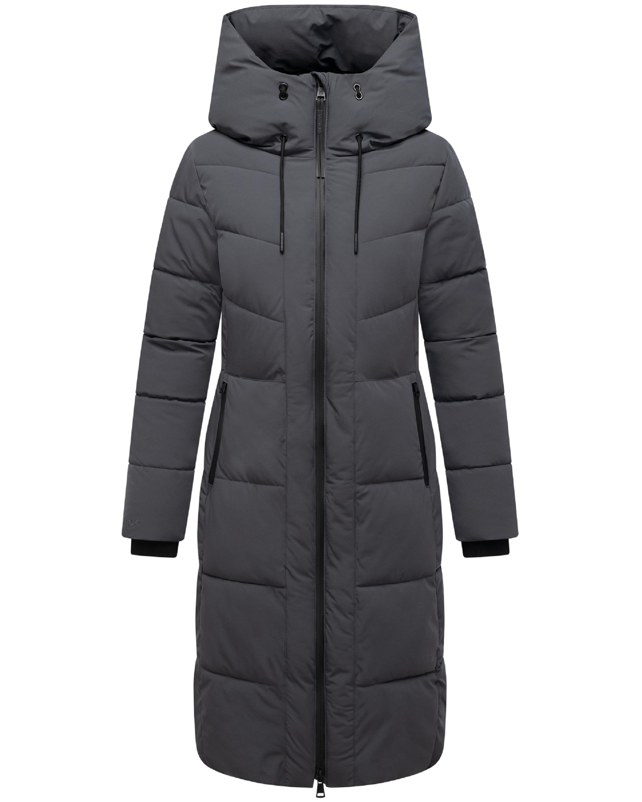 Wintermantel mit wasserdichten Reißverschlüssen "Schokokuss XIV" Anthracite