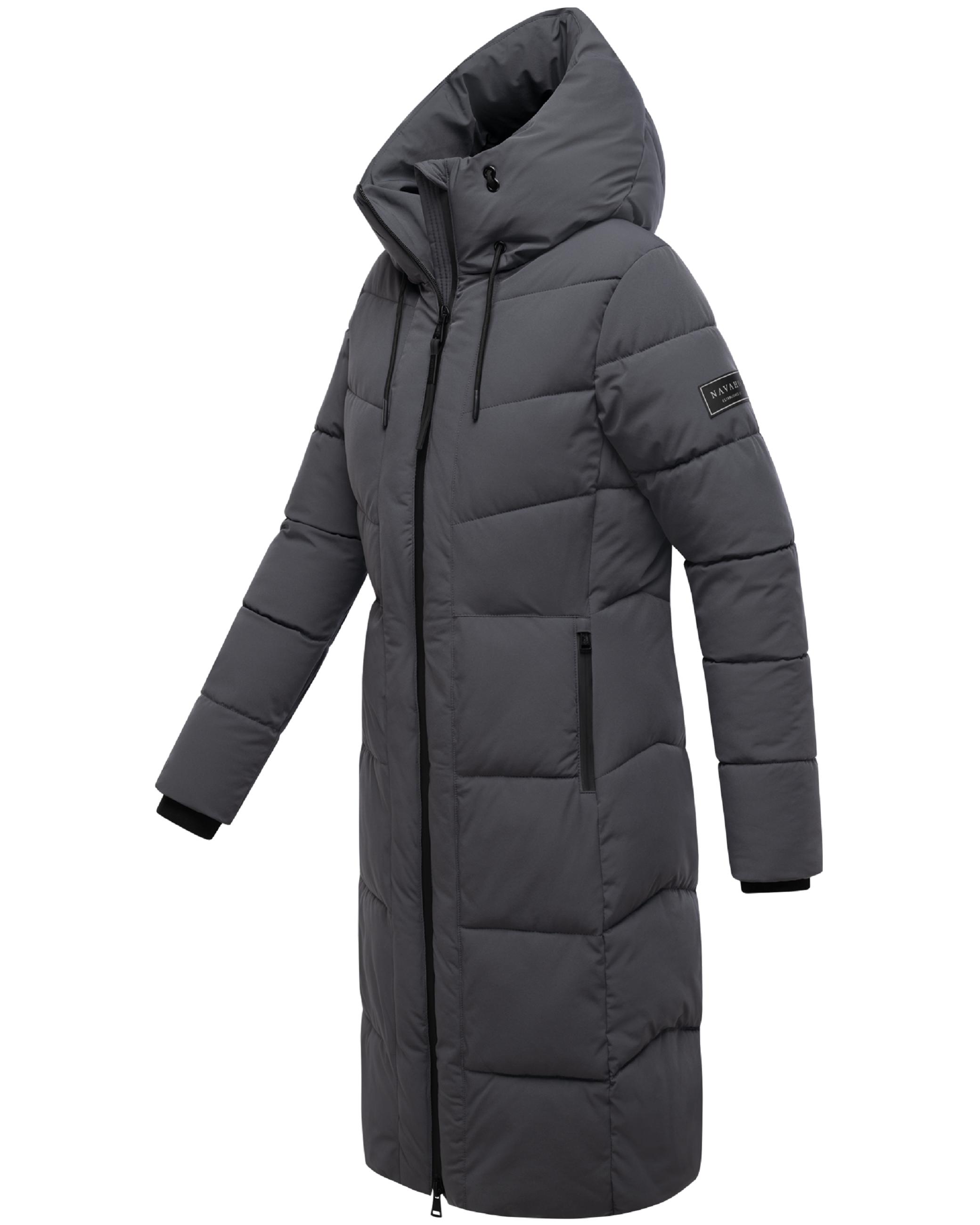 Wintermantel mit wasserdichten Reißverschlüssen "Schokokuss XIV" Anthracite
