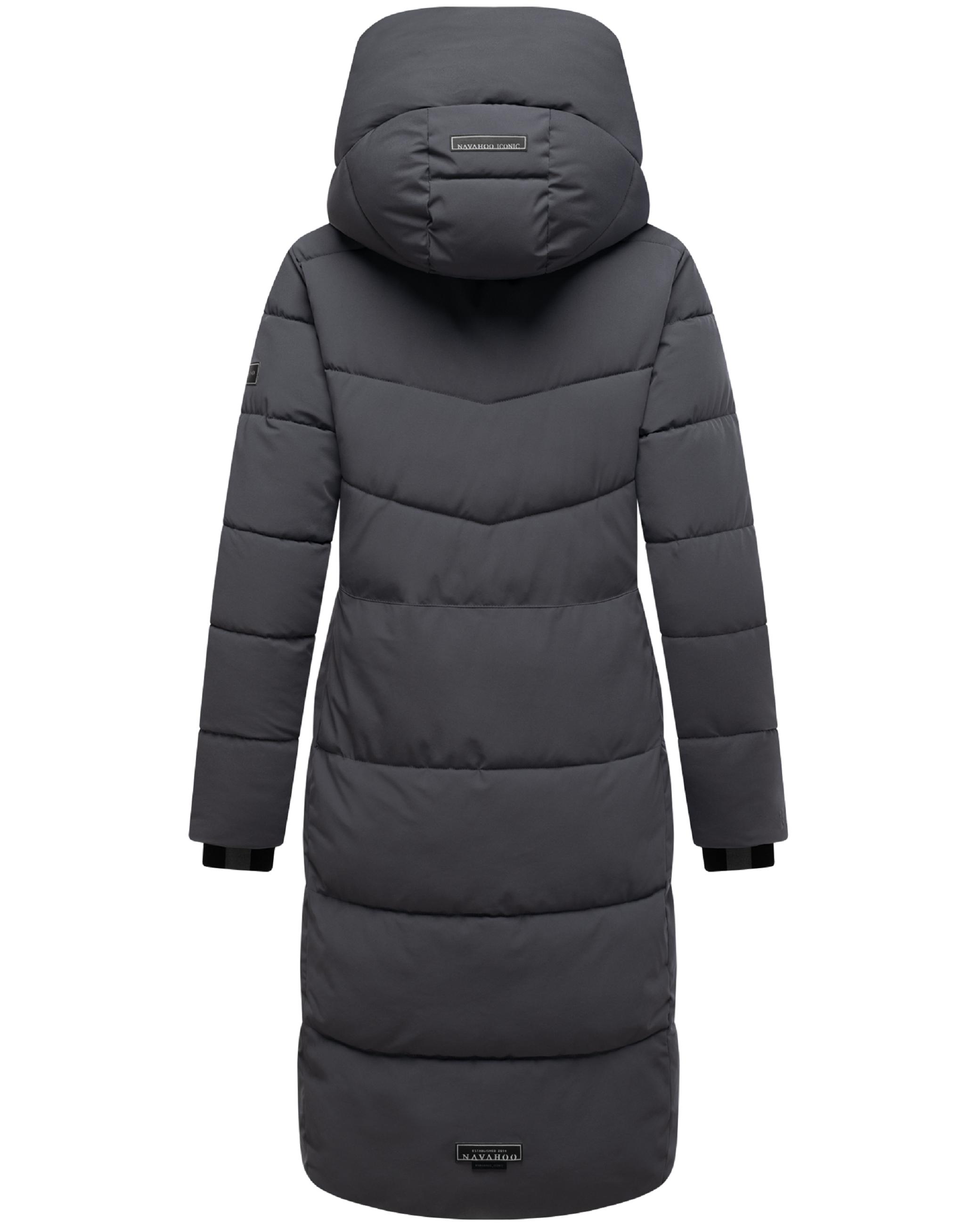 Wintermantel mit wasserdichten Reißverschlüssen "Schokokuss XIV" Anthracite