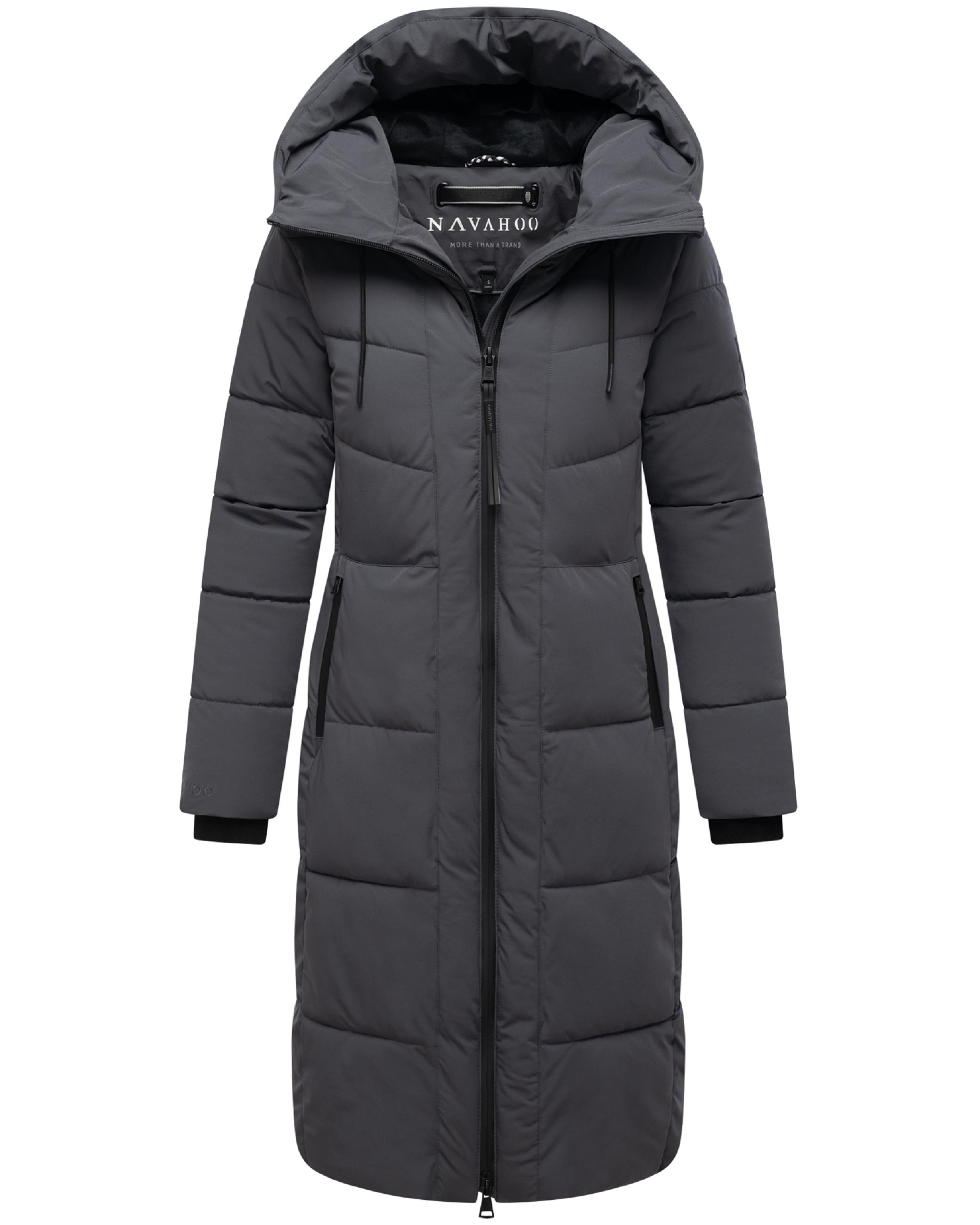Wintermantel mit wasserdichten Reißverschlüssen "Schokokuss XIV" Anthracite