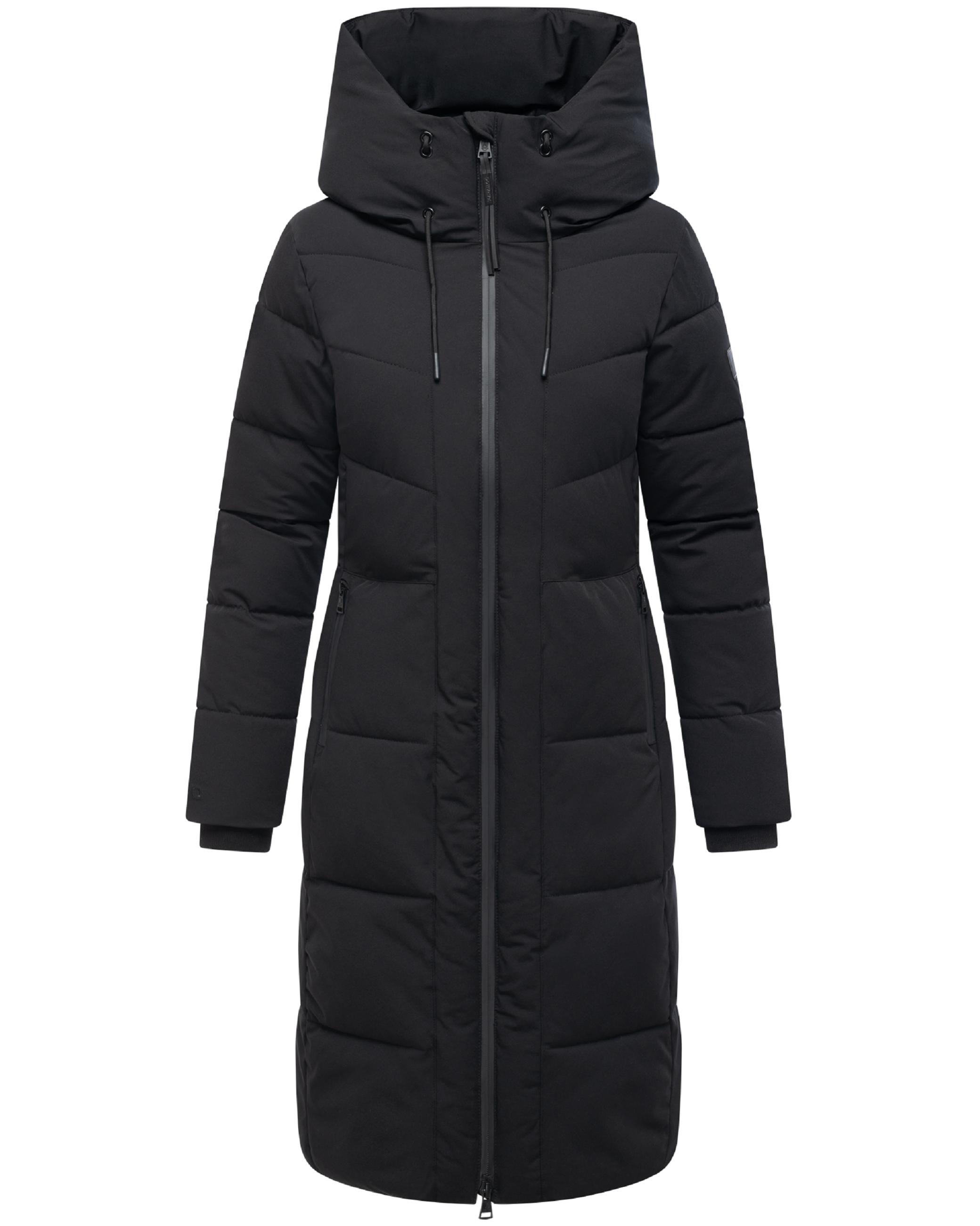 Wintermantel mit wasserdichten Reißverschlüssen "Schokokuss XIV" Black