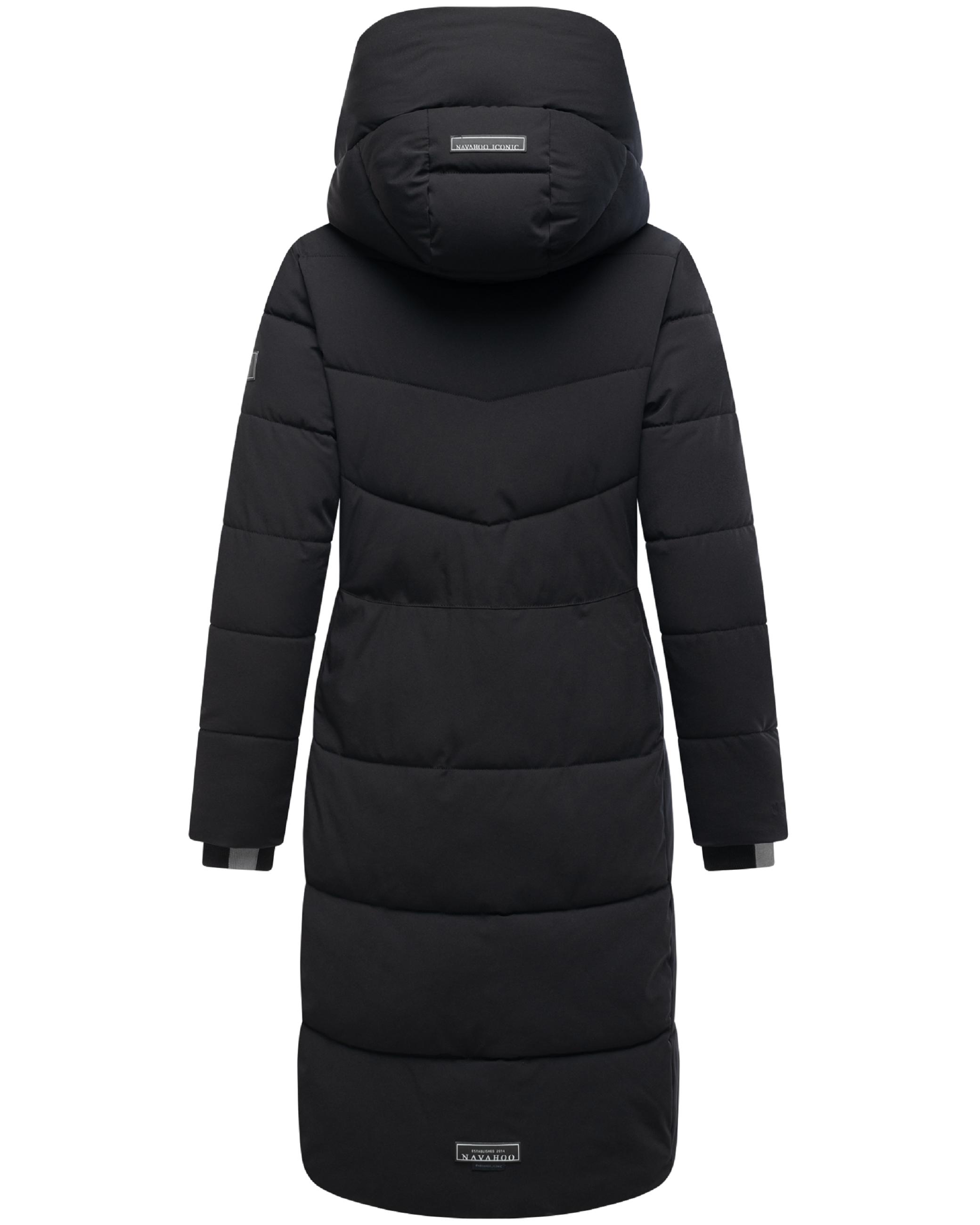 Wintermantel mit wasserdichten Reißverschlüssen "Schokokuss XIV" Black
