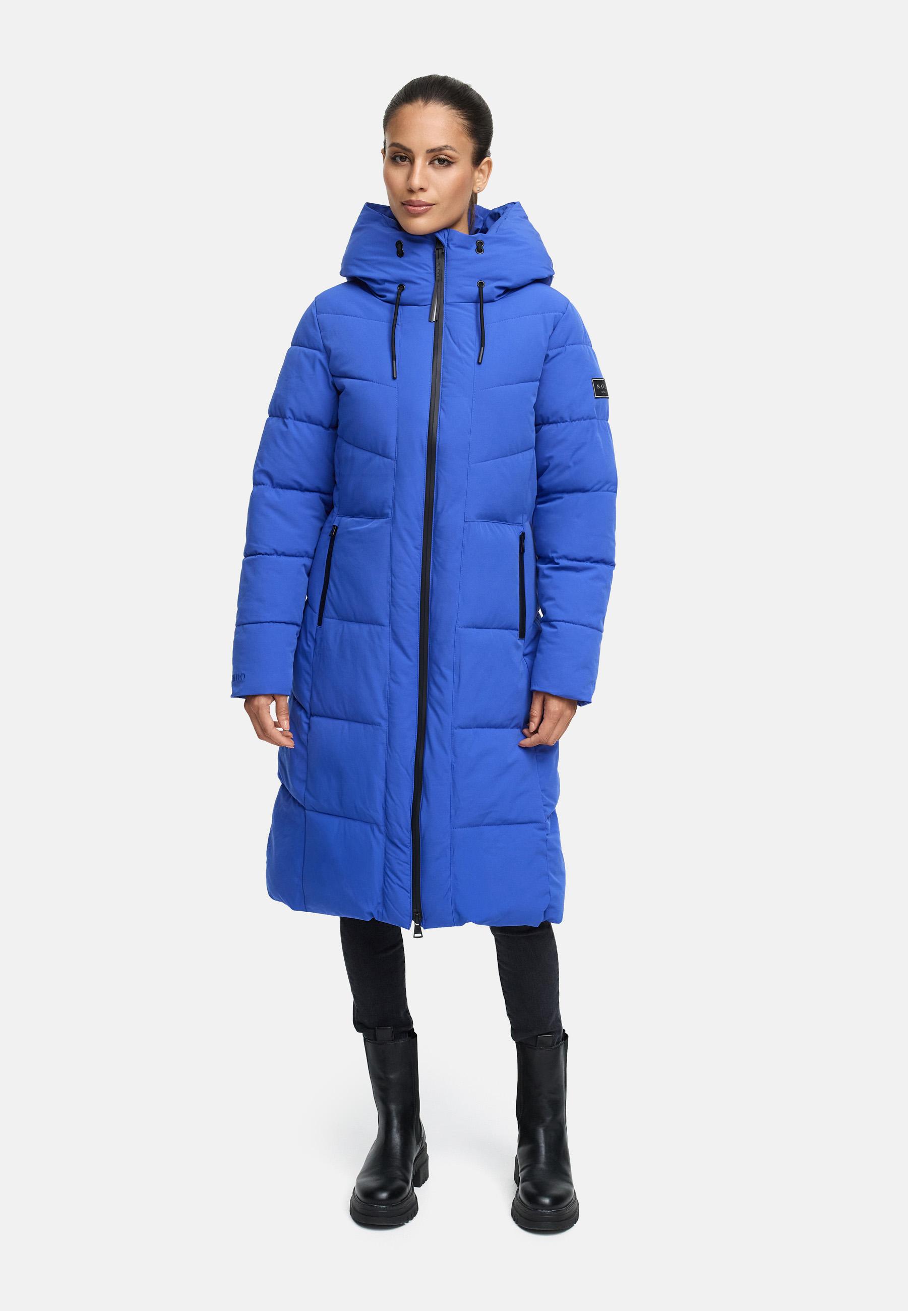 Wintermantel mit wasserdichten Reißverschlüssen "Schokokuss XIV" Galaxy Blue