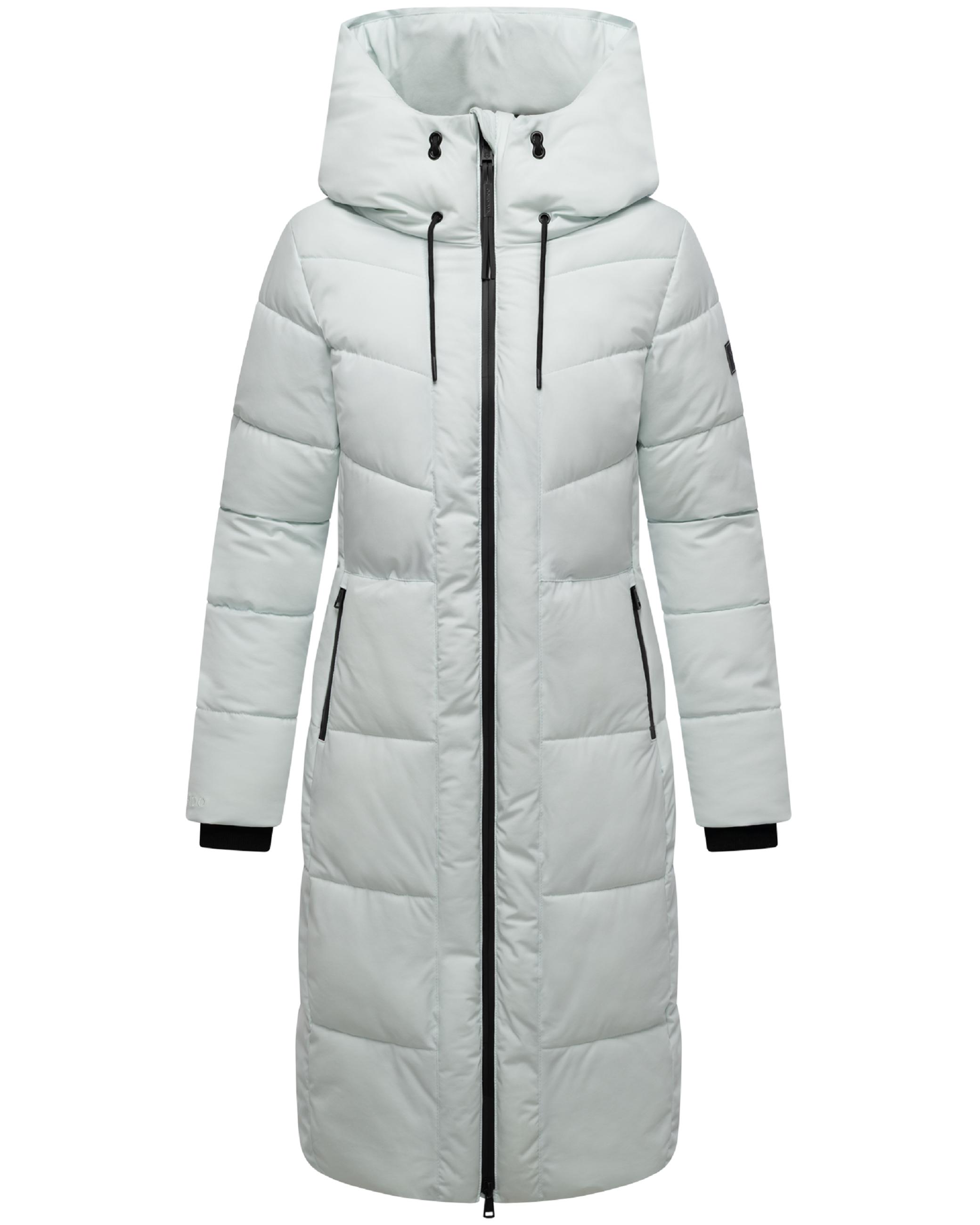 Wintermantel mit wasserdichten Reißverschlüssen "Schokokuss XIV" Ice Blue