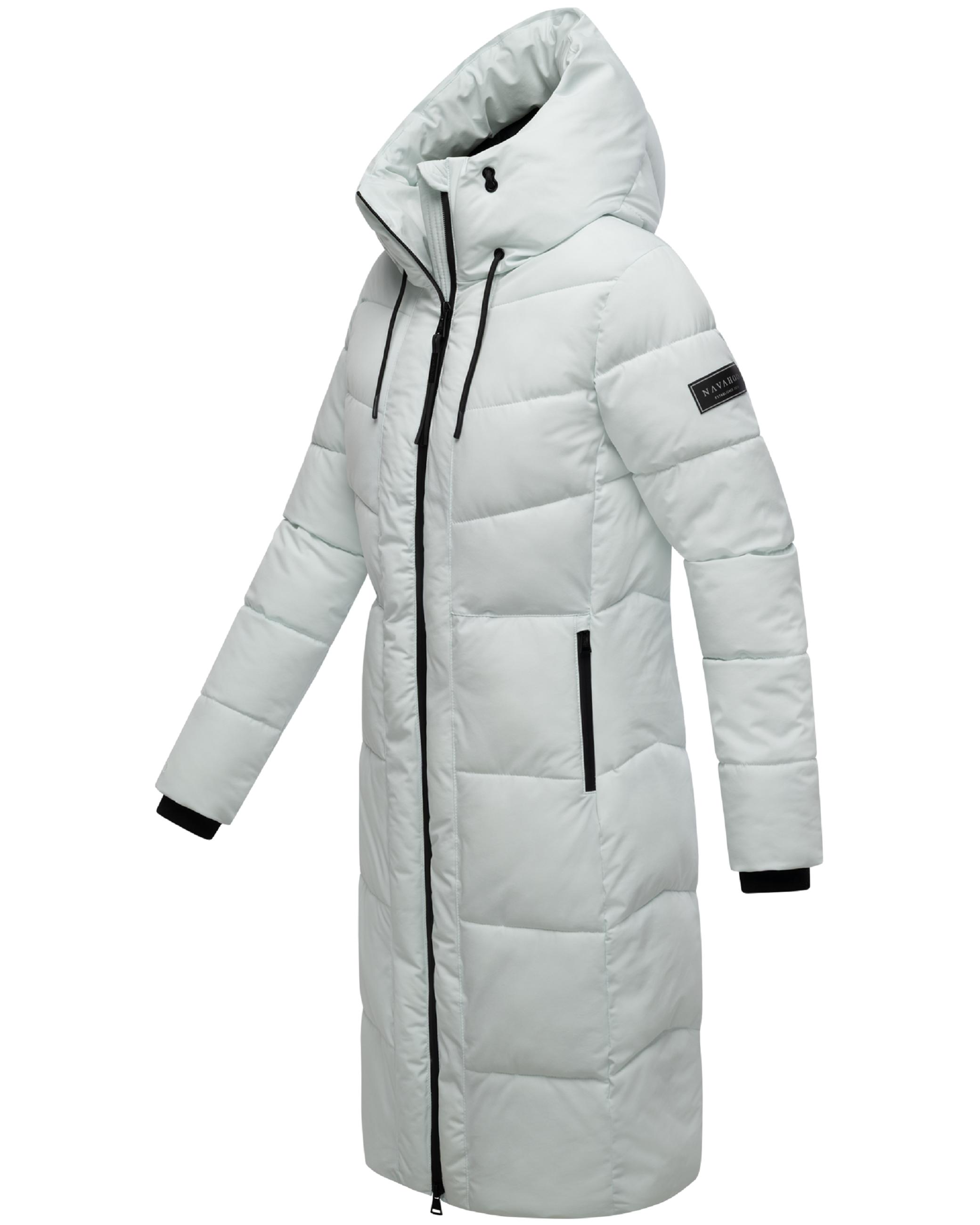 Wintermantel mit wasserdichten Reißverschlüssen "Schokokuss XIV" Ice Blue