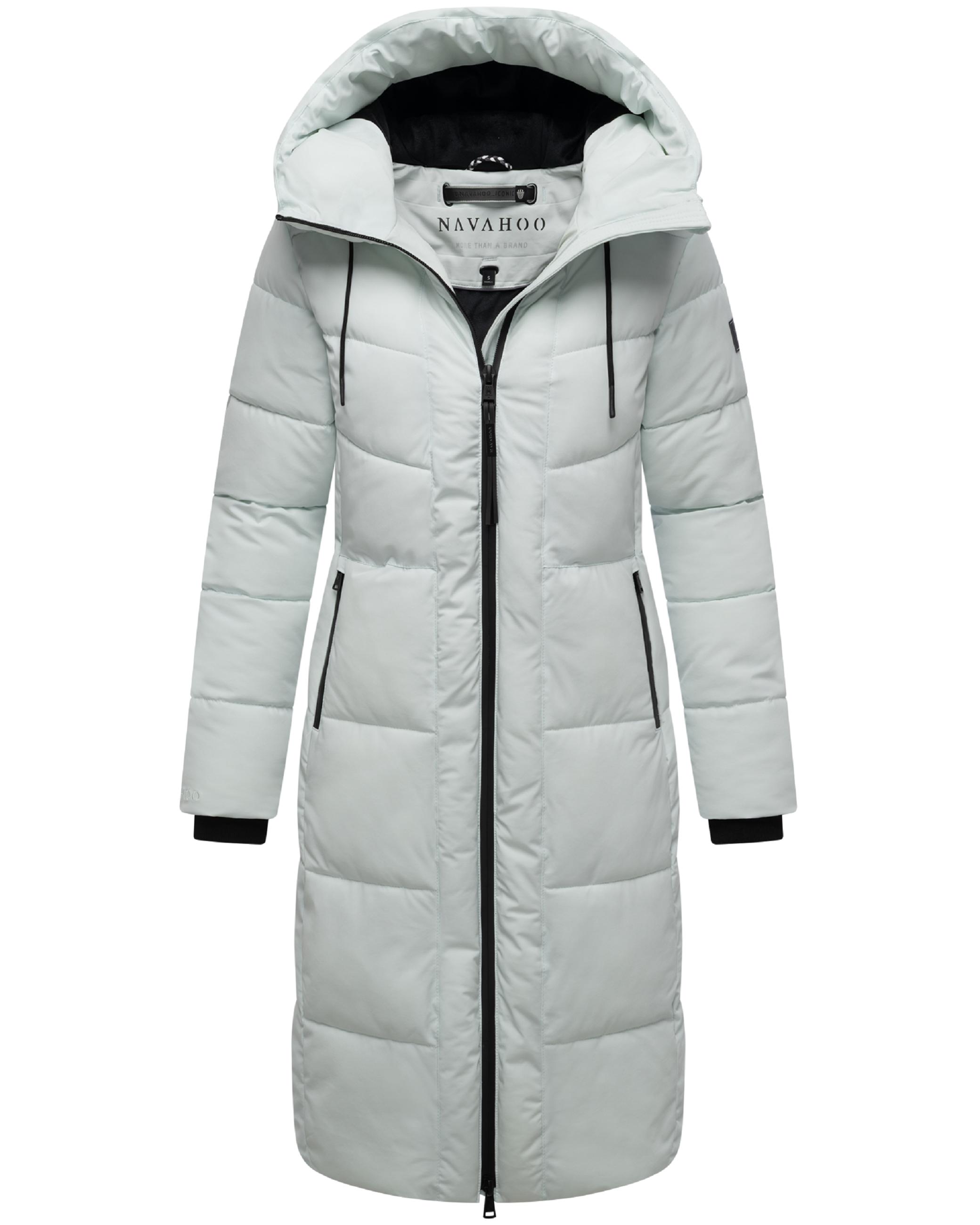 Wintermantel mit wasserdichten Reißverschlüssen "Schokokuss XIV" Ice Blue